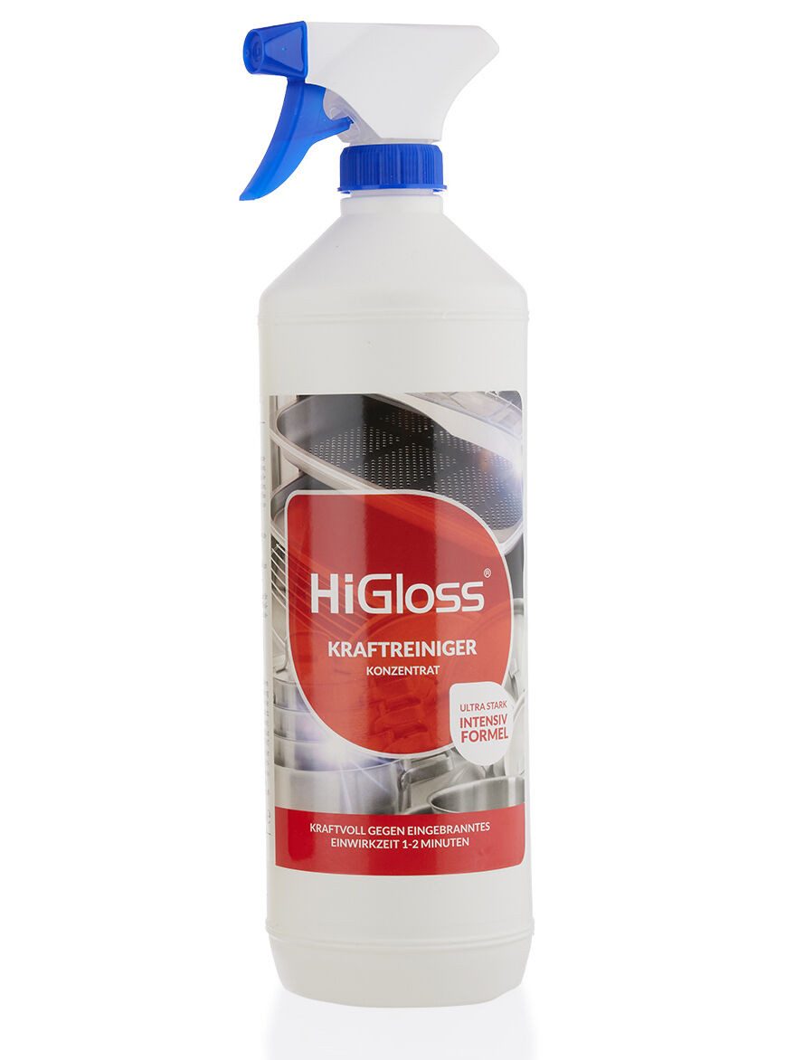 HiGloss Kraftreiniger Set Reinigungskonzentrat (2-St. für müheloses Entfernen hartnäckiger Verschmutzungen)