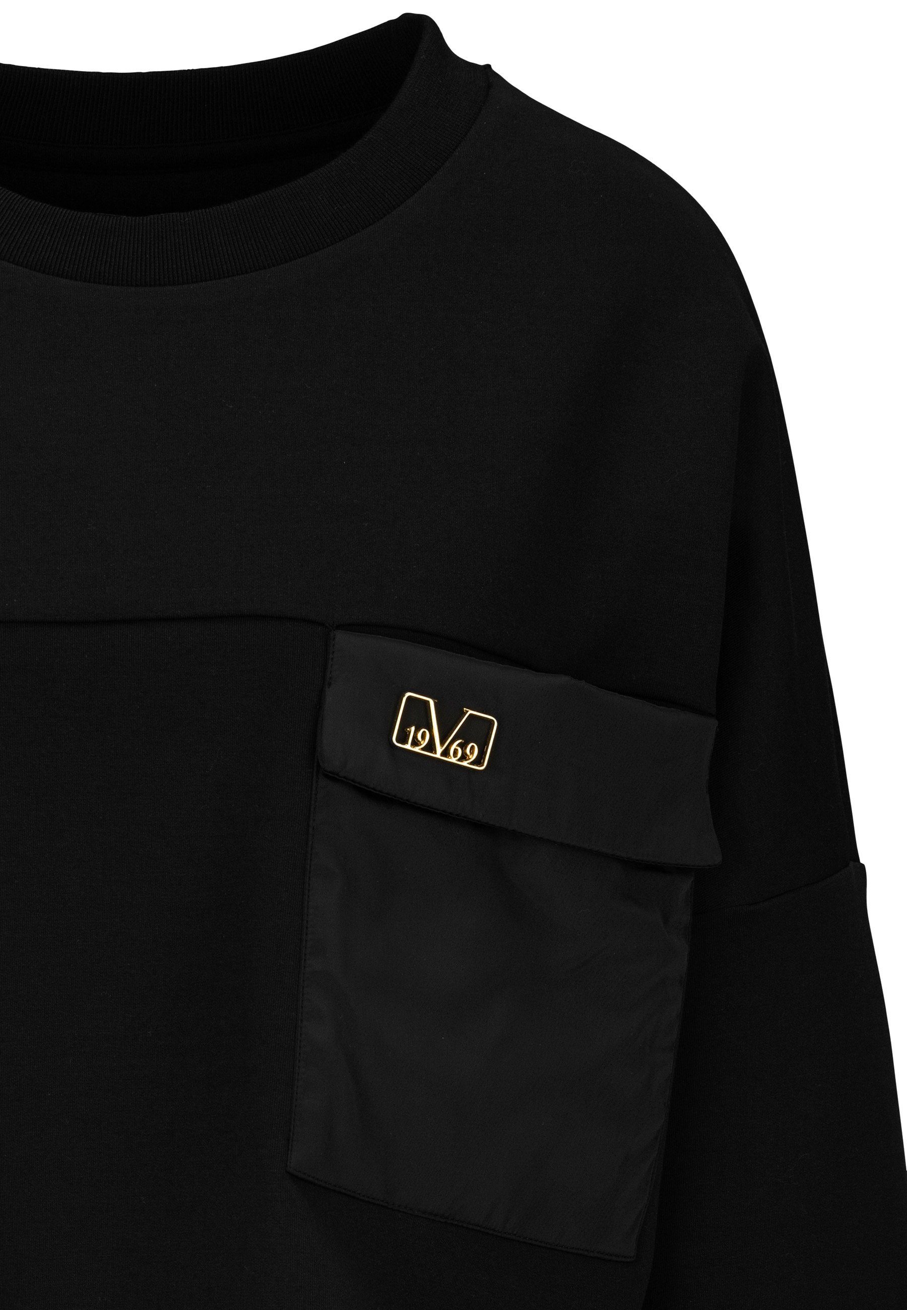 ITALIA Pullover Tasche Italia by Sweatshirt Sweatshirt Versace 19V69 mit