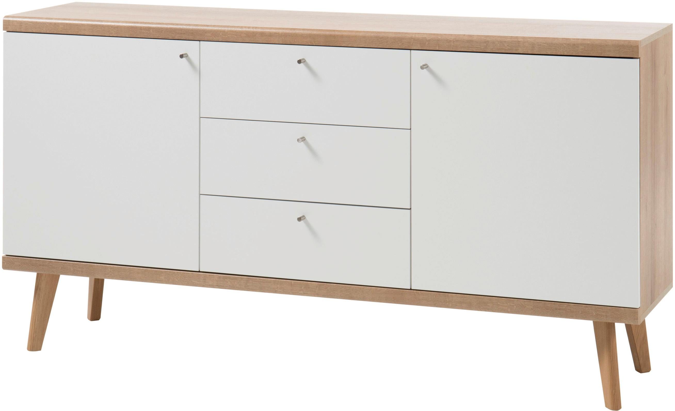 Home affaire Sideboard Merle, im skandinavischen Design, Breite 160 cm