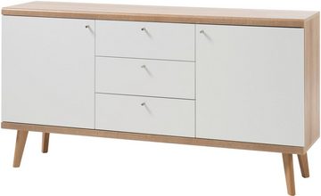 andas Sideboard Merle, im skandinavischen Design, Breite 160 cm