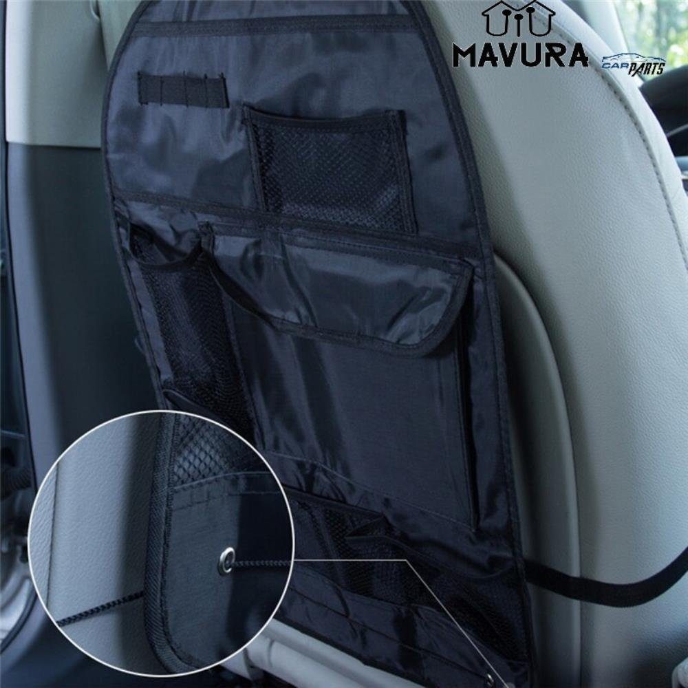 CALIYO Auto-Rückenlehnentasche 4 Stück Autonetz Autositz Aufbewahrungsnetz,Gepäcknetz  36x18CM Mit Haken, Aufbewahrungsnetz Auto Car Trunk Storage Net mit  Schraube Auto Ablagenetz für Wohnwagen, LKW, Transporter Lieferwagen