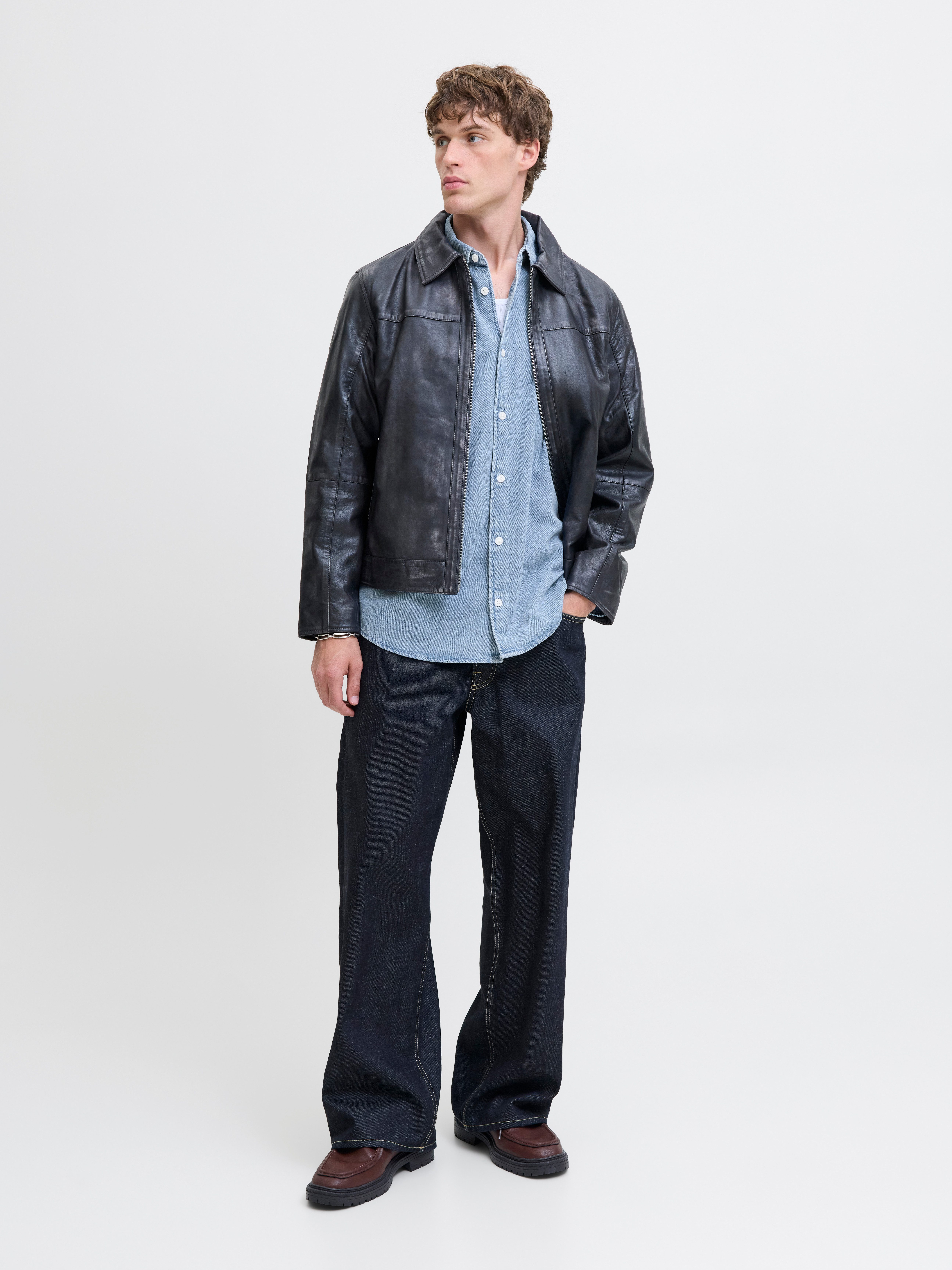 Jack & Jones Langarmhemd JORNORREBRO DENIM SHIRT LS SN – Bild 5 von 5