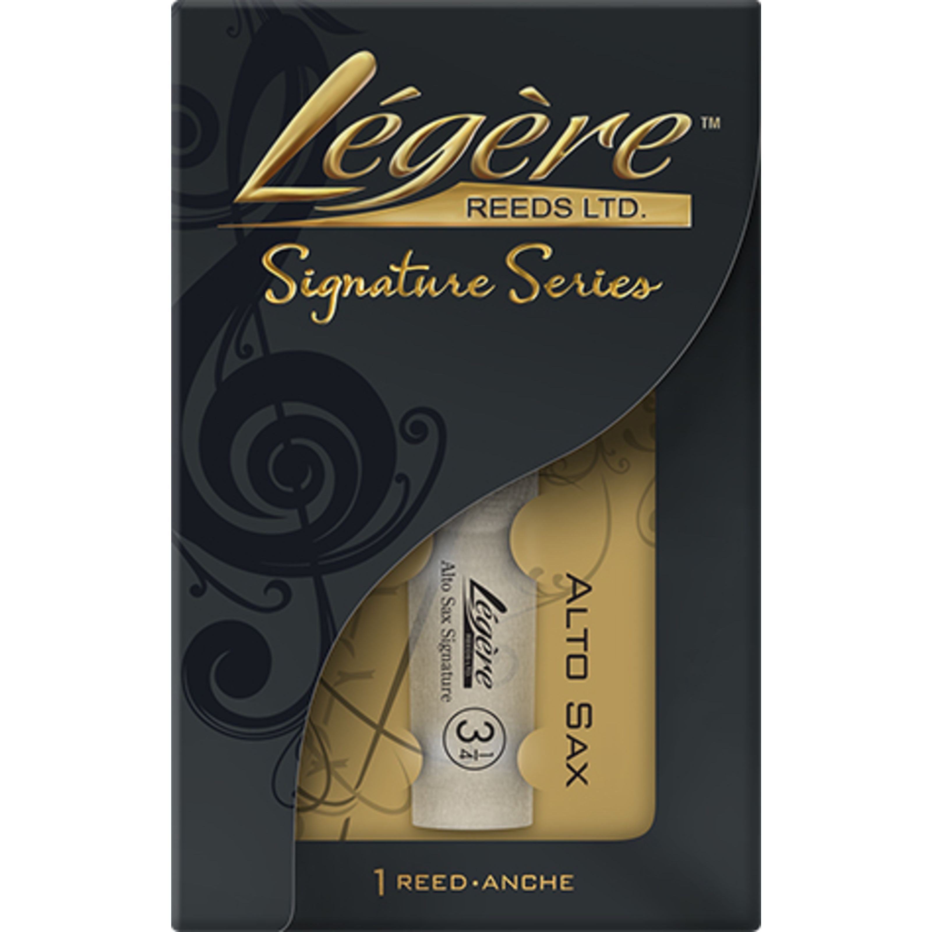 Legere Blattabschneider Saxophon, Signature Alt-Sax 2,5 Kunststoffblatt - Blatt für Alt Saxophon