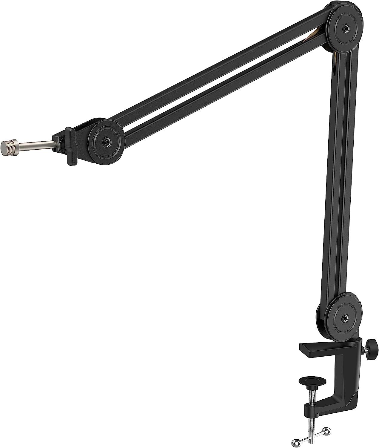 Mikrofon-Halterung Mikrofon Arm, Einstellbarer Mikrofon Ständer Mikrofonclip