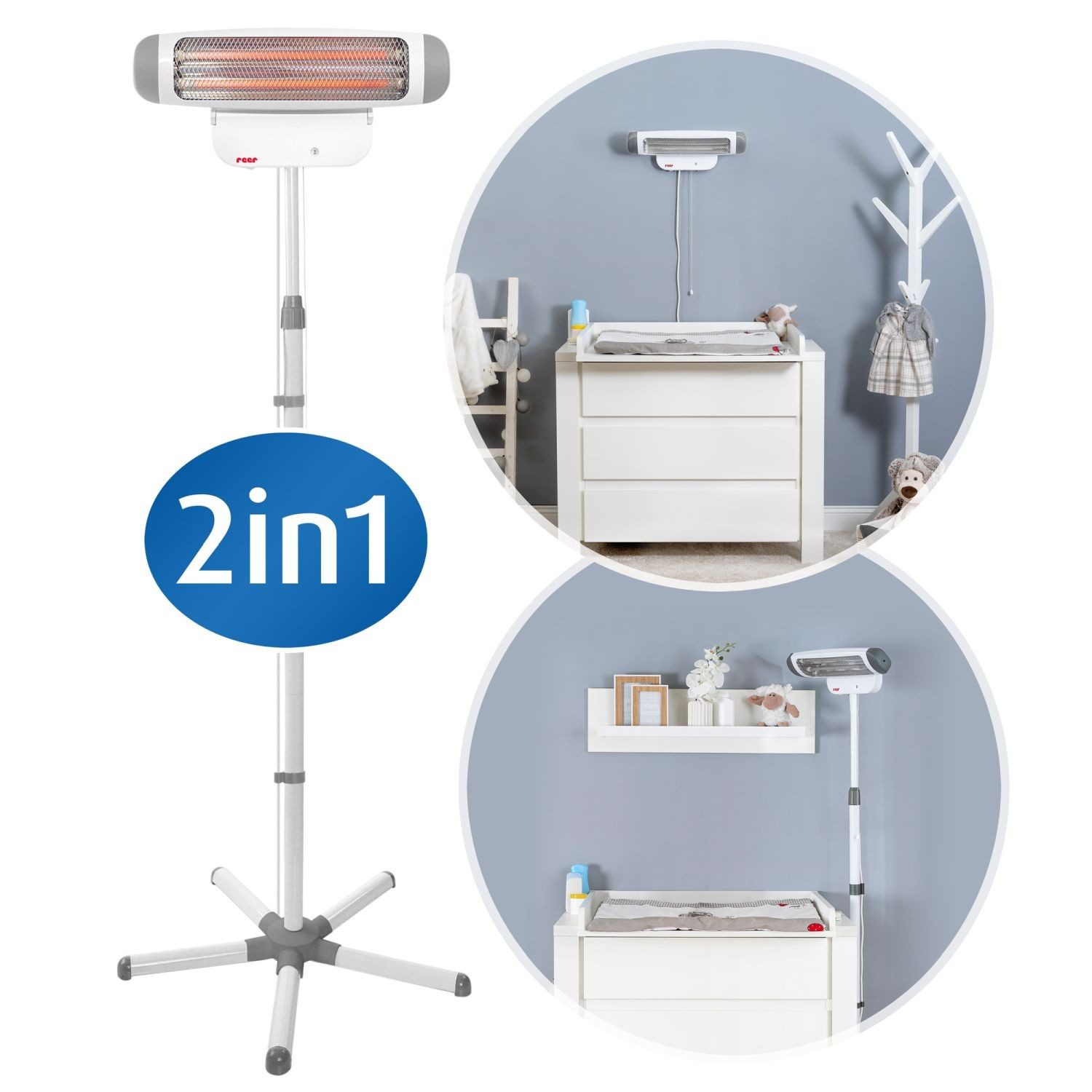 Reer Wickeltisch-Heizstrahler FeelWell 2in1 günstig online kaufen