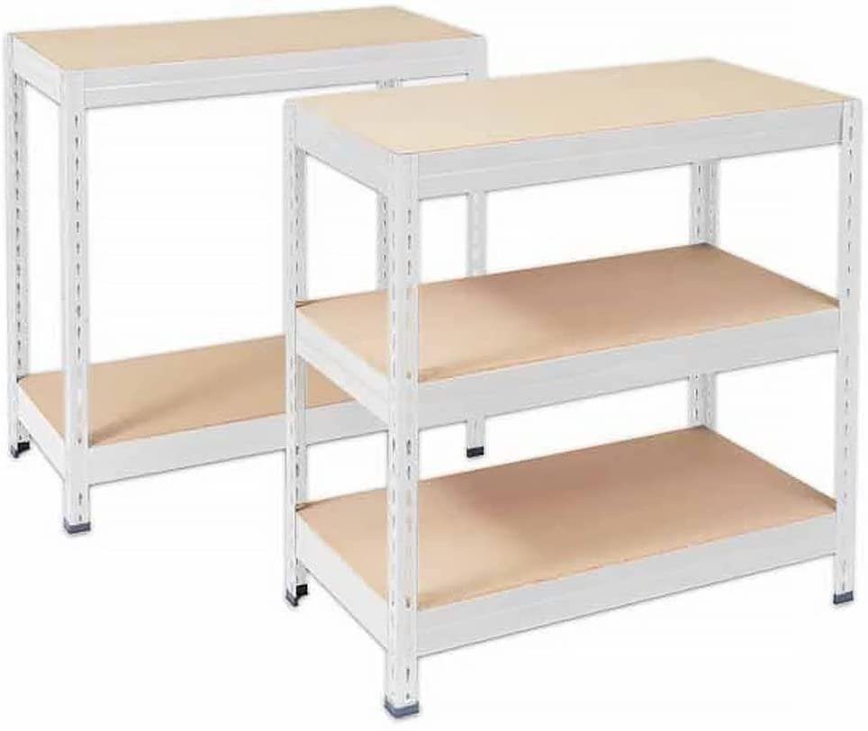 Karat Schwerlastregal Steckregal, Weitspannregal für Garage, Keller