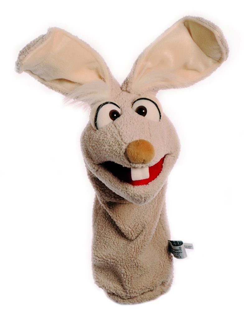 Living Puppets Handpuppe Living Puppets® Handpuppe Mampfred 40 cm W446 (Packung), Sehr gut geeignet um Geschichten zu erzählen