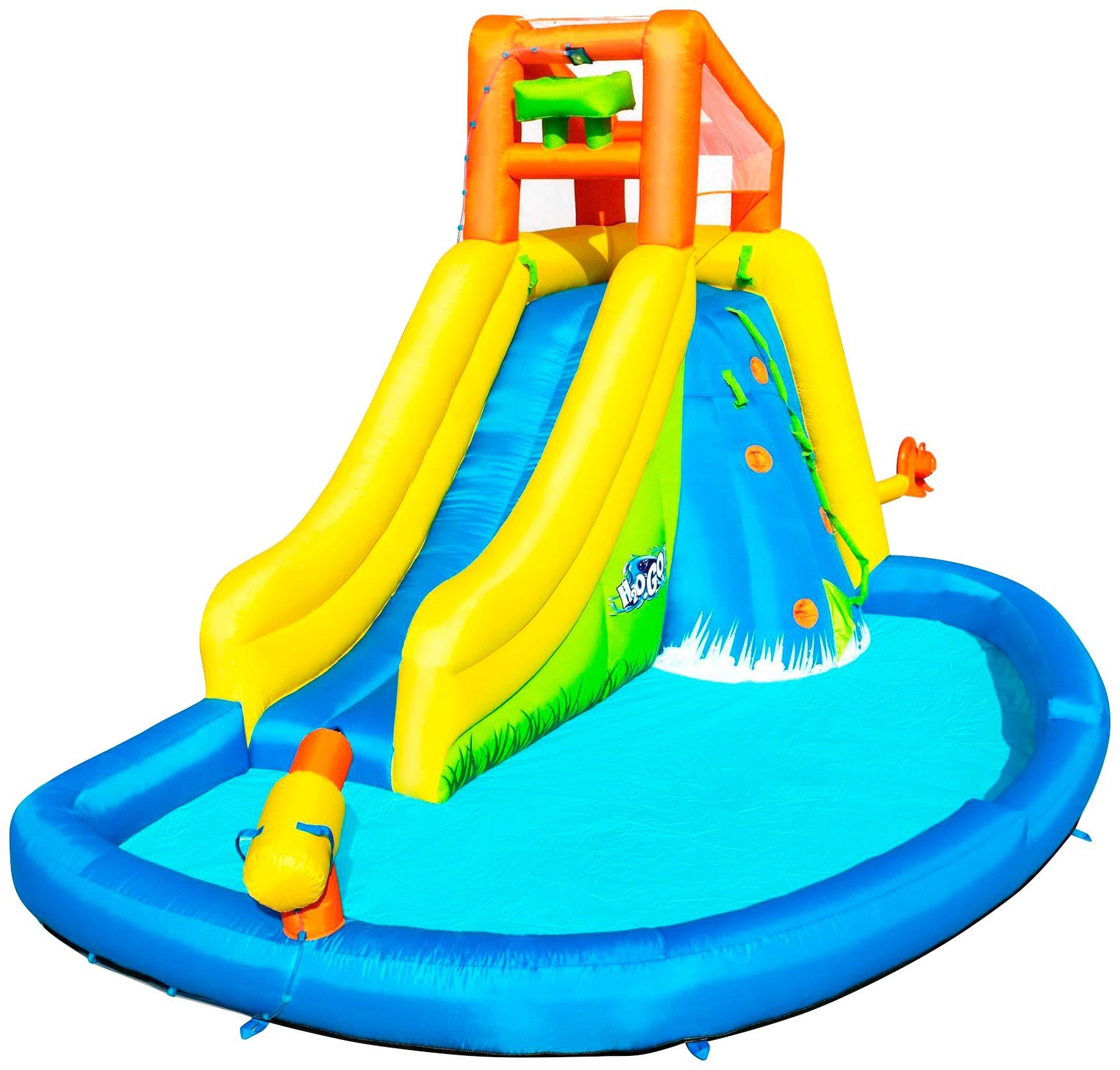 Bestway Planschbecken H2OGO!™ Mount Dauergebläse cm, BxLxH: Wasserpark Splashmore, 286x435x267 mit