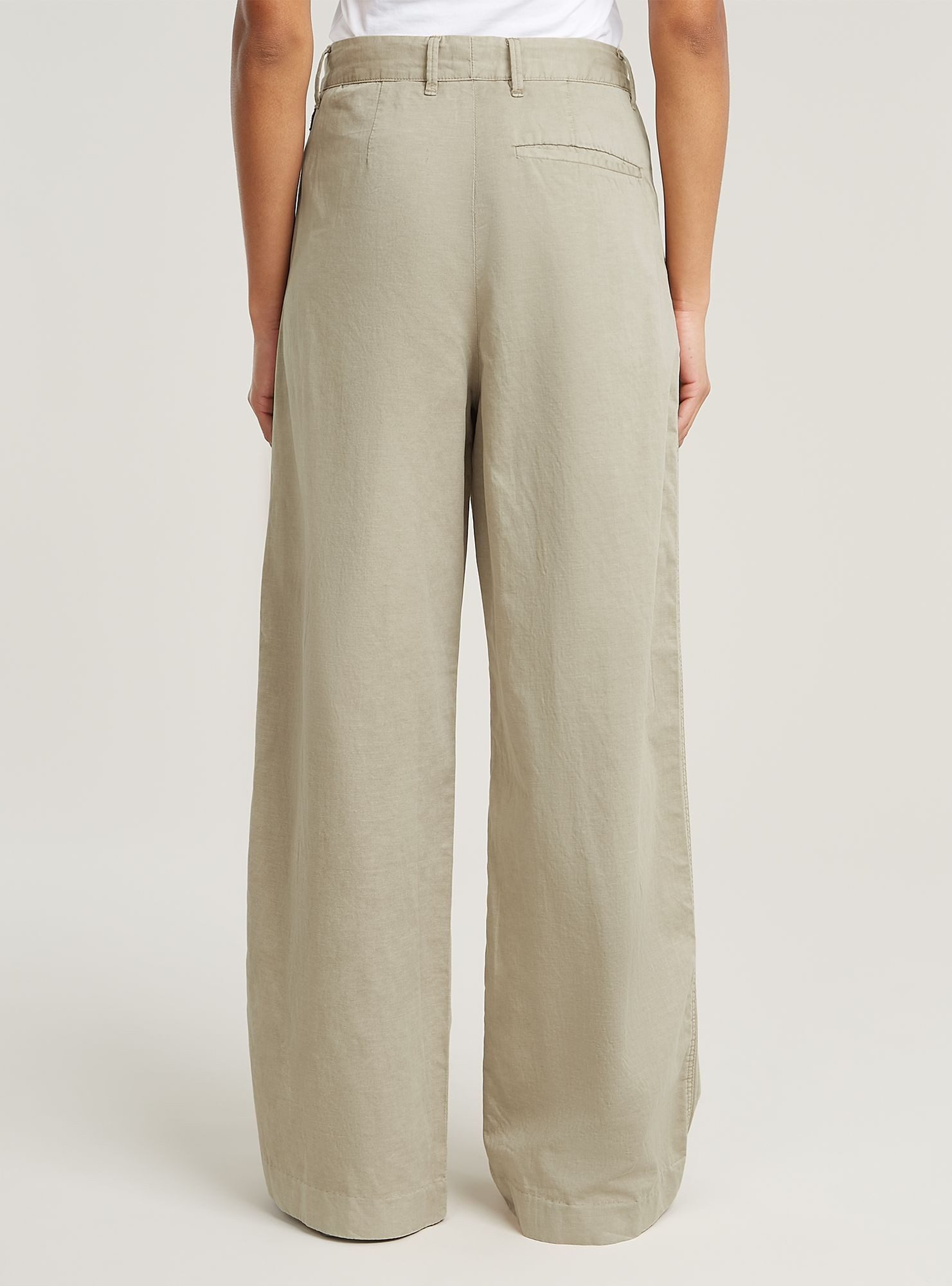 G-STAR Chinohose Hose Fluid mit weitem Bein