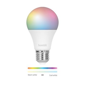 Hombli Smarte LED-Leuchte smarte Glühbirne, LED fest integriert