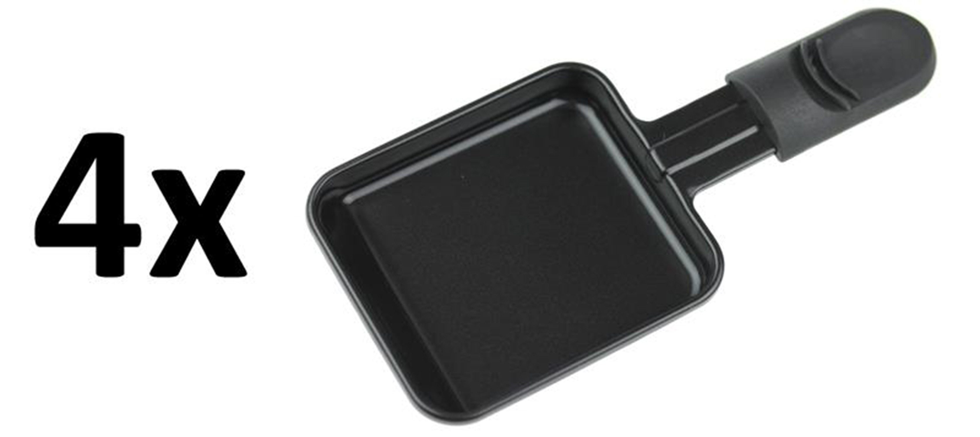 Severin Raclettepfännchen 4x Severin 1440048 Pfännchen, Pfanne für RG2683 Raclette