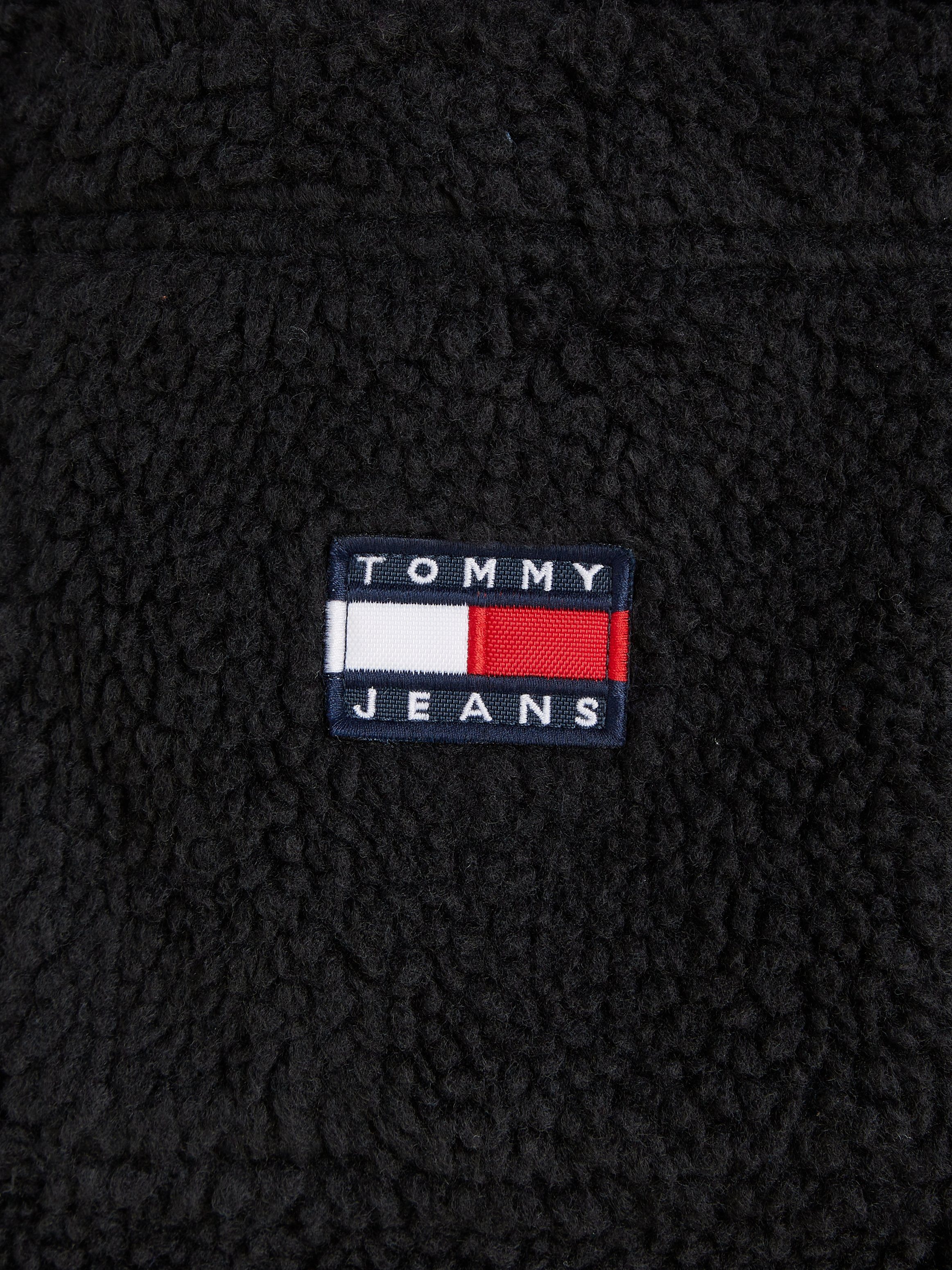 Tommy Hemdjacke Jeans OVERSHIRT TJM SOLID SHERPA