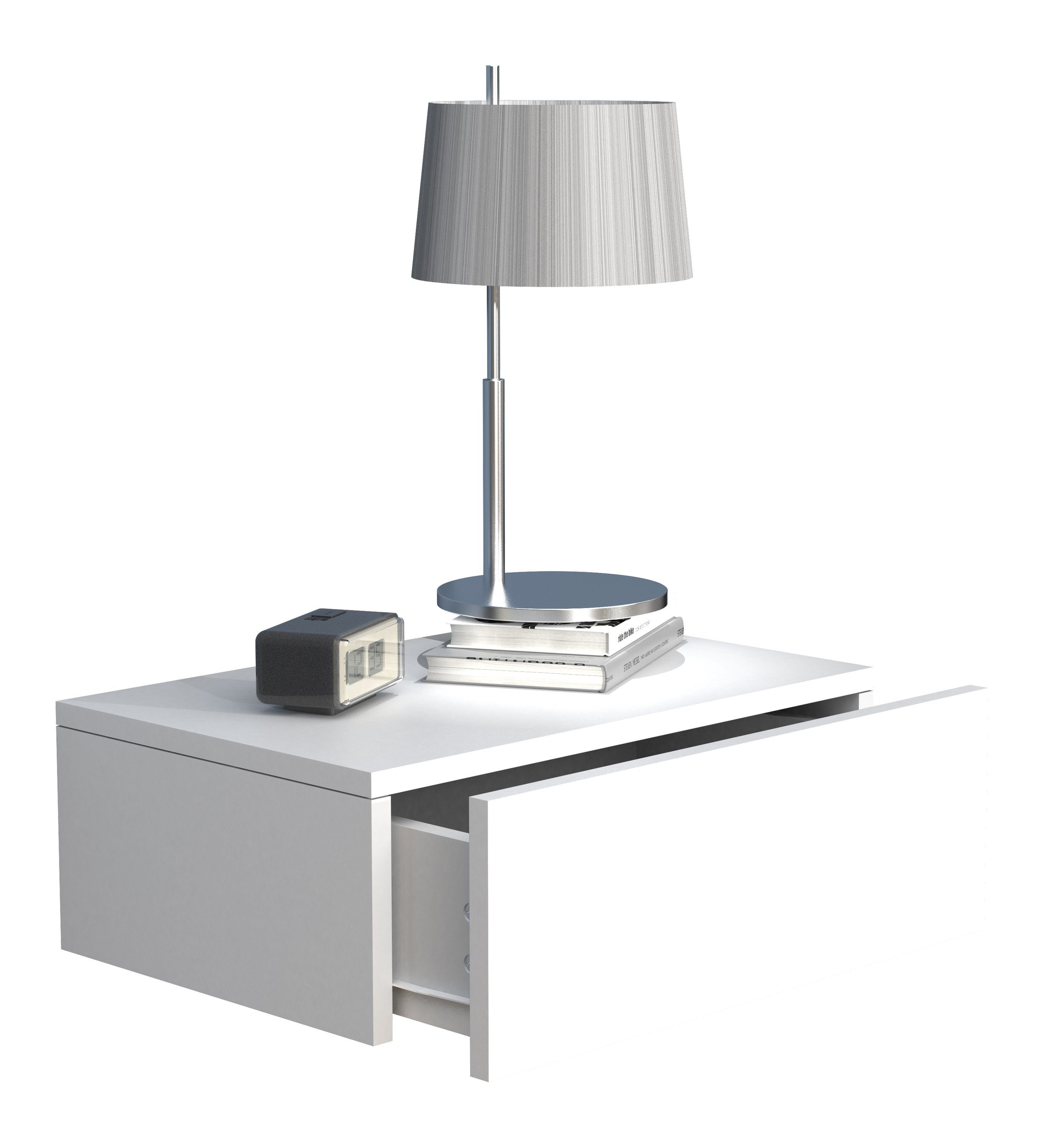 VCM Nachttisch Holz Wandschublade Wand Hänge Nachttisch Usal M45 günstig online kaufen