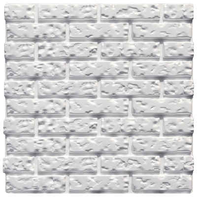 Hexim Wanddekoobjekt Wandpaneele (3D Paneele 60x60cm Sparpakete - Wand- und Deckengestaltung mit EPS Styroporplatten weiß - (12.96 Quadratmeter) Verblender, Deckenplatten)