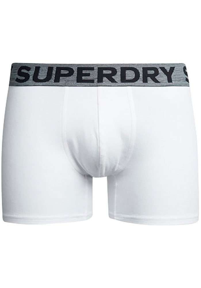 BOXER 3-St) Optic (Packung, PACK Superdry TRIPLE Boxershorts