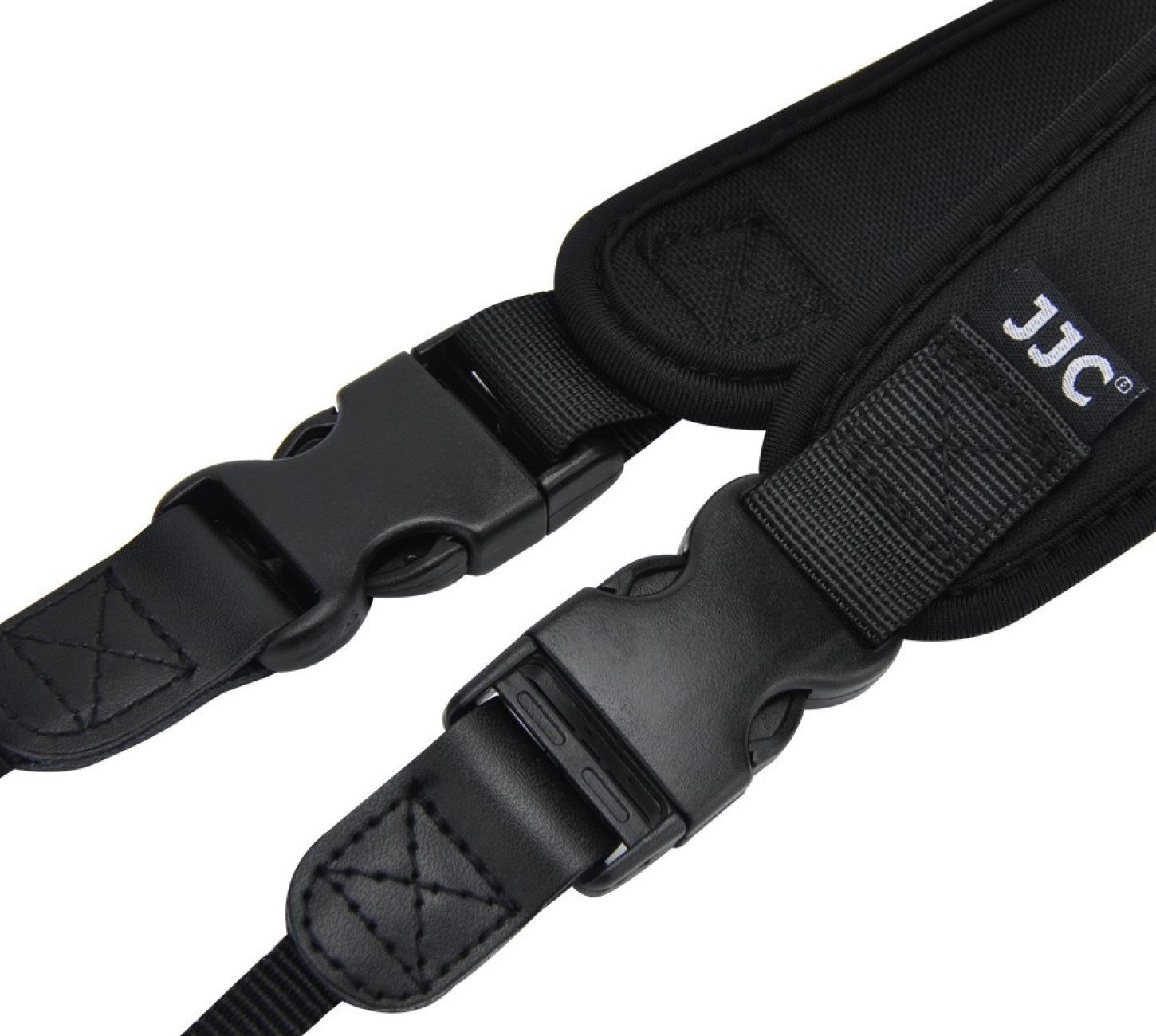 JJC Kameratasche Neopren Kameragurt verstellbar & bequem für DSLR + spiegellose Kameras