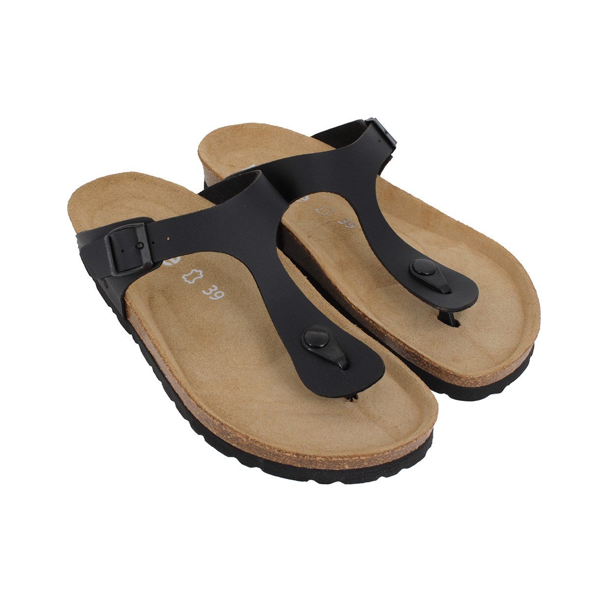 Rohde Alba Pantolette (1-tlg) Pantoletten - Verstellbare Schnalle, Flexible und langlebige Sohle