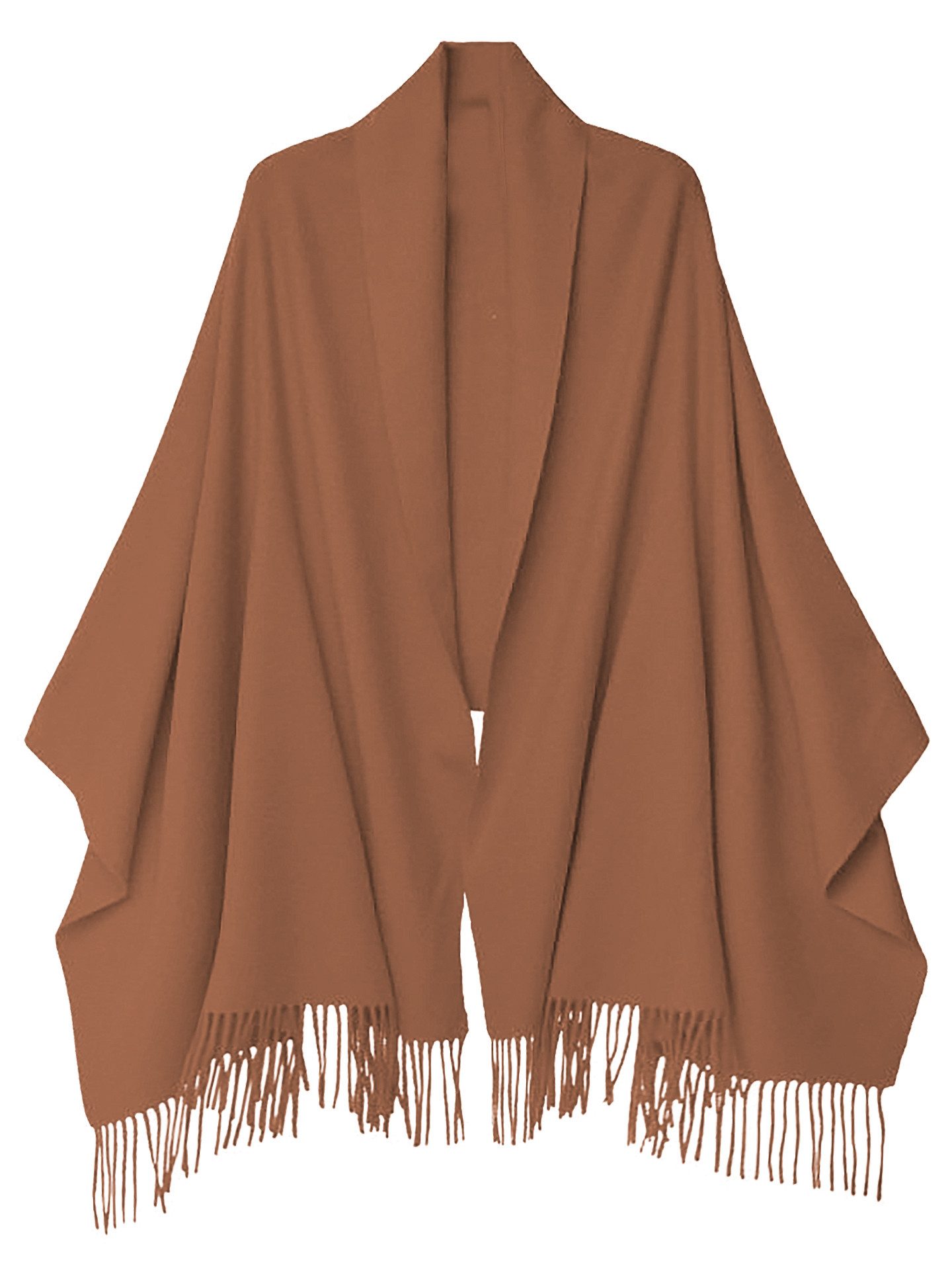 Moschen-Bayern Kaschmirschal Pashmina Stola Damen Kaschmir Schultertuch Abendkleid festlich Schal, mit Fransen – Bild 2 von 2