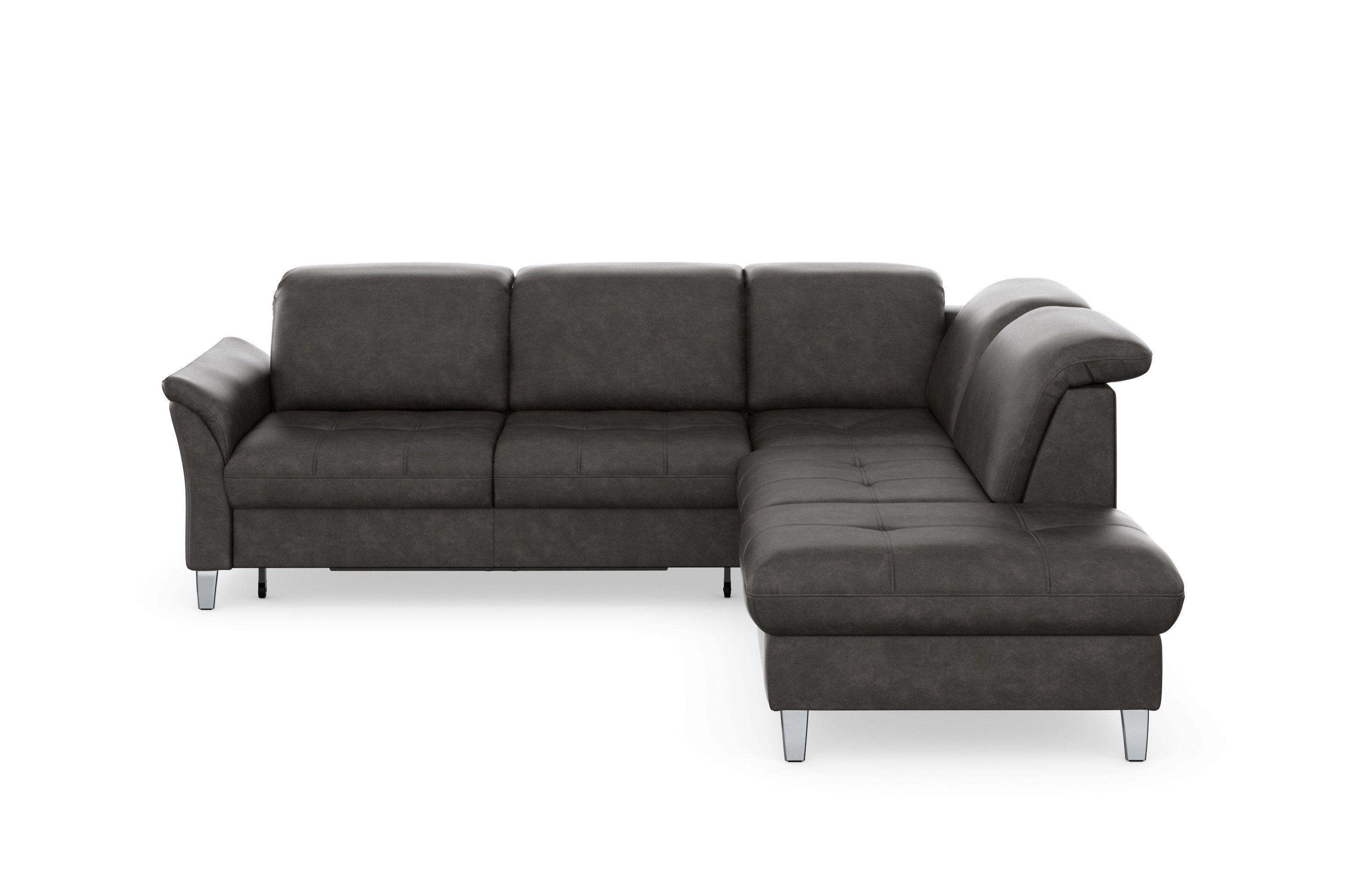 sit&more Ecksofa "Maggiore L-Form" wahlweise mit Kopfteilverstellung, Bettf günstig online kaufen