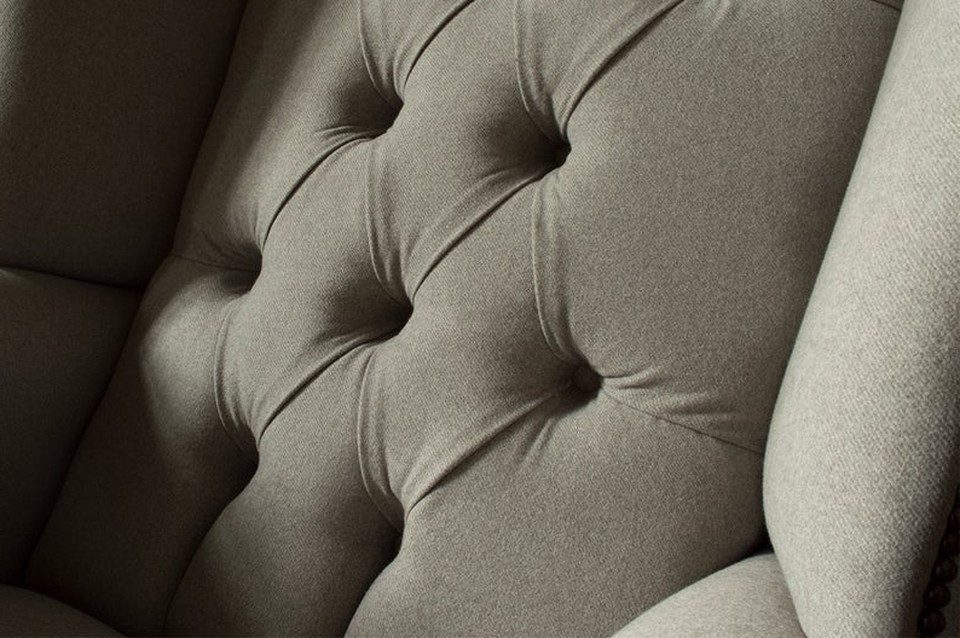 Xlmoebel Ohrensessel Chesterfield Polstersessel im klassischen Design der Premium Klas, Made in Europa