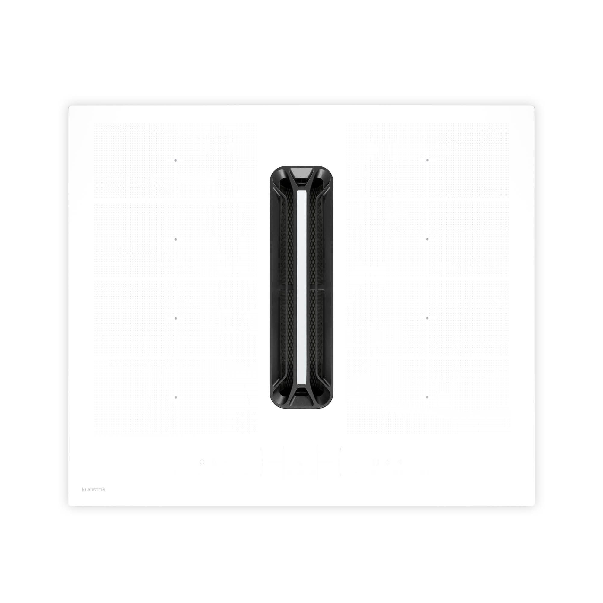 Klarstein Induktions-Kochfeld DSM_AirjFlexPro_60WH DSM_AirjFlexPro_60WH, Kochfeld Induktion 4 Zone Flex Touch Timer Küche LED