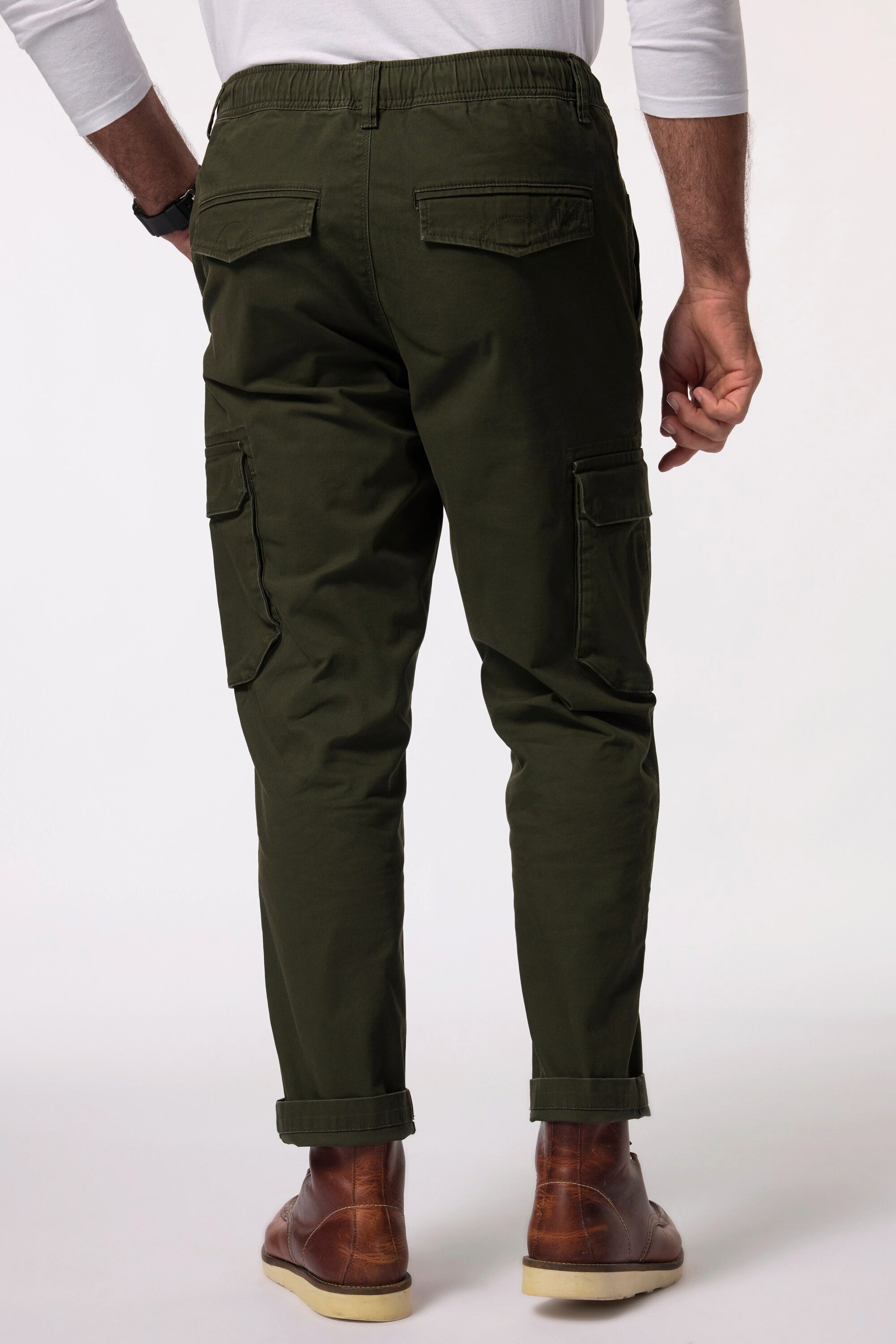 JP1880 Cargohose Cargohose FLEXNAMIC® viele Taschen Straight Fit