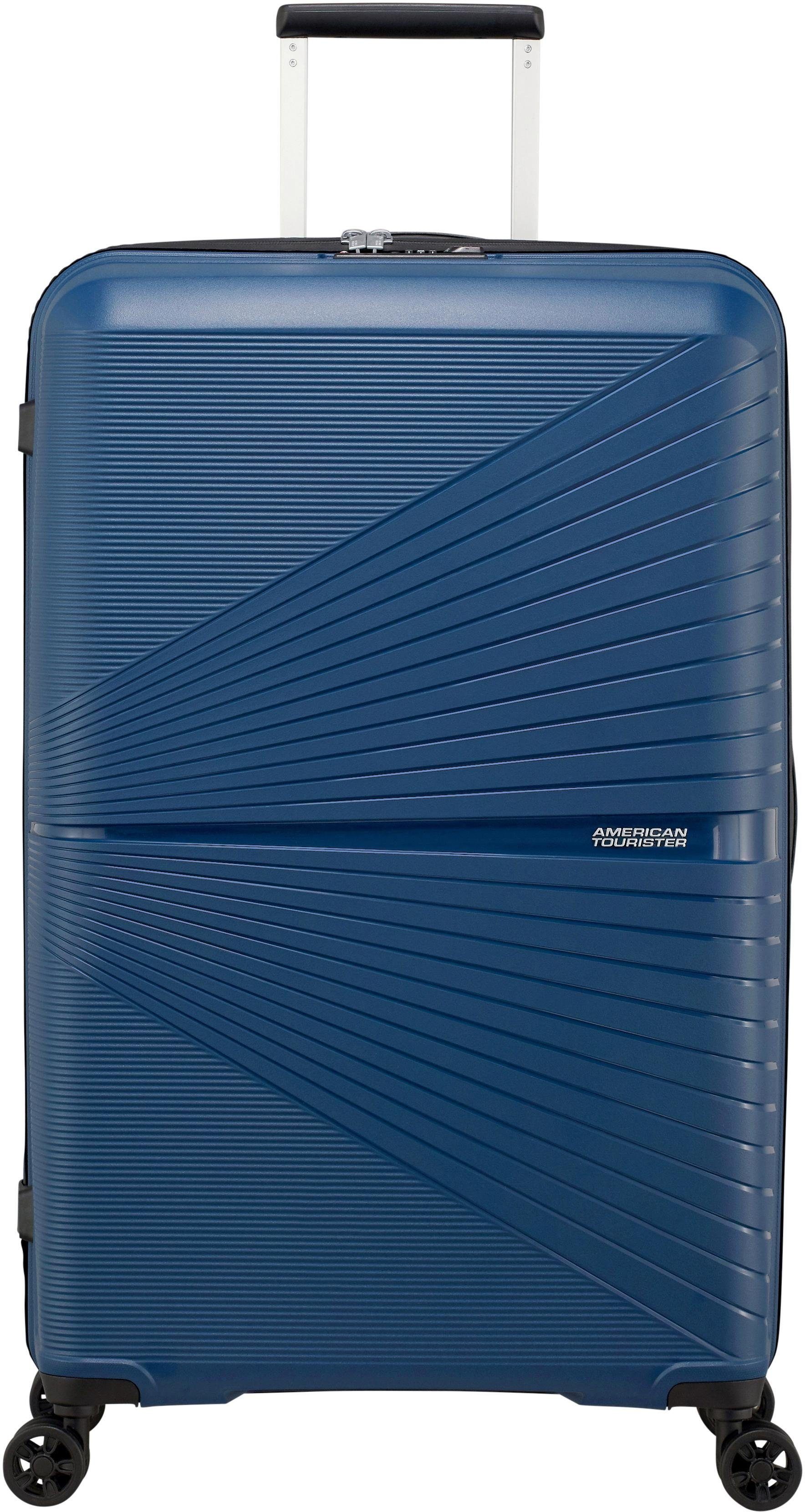 American cm, Hartschalen-Trolley Rollen Midnight Navy Airconic, 77 4 Tourister®