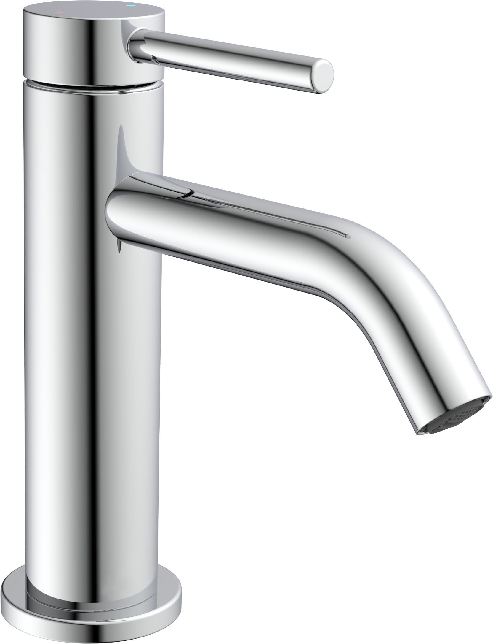 welltime Waschtischarmatur Toscana reduzierter Wasserverbrauch durch Eco-Click-Funktion