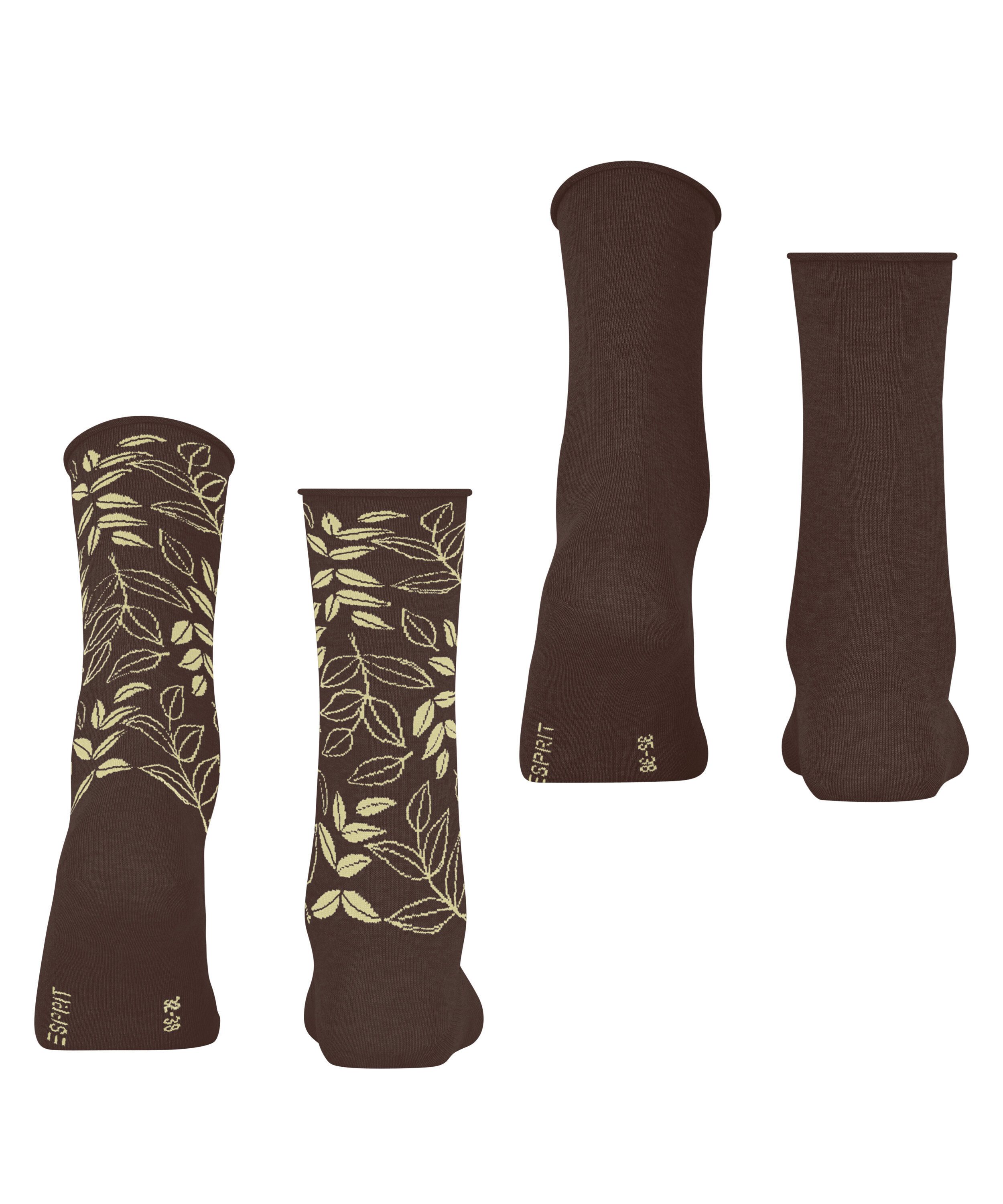 Esprit Socken Esprit Frosted Garden 2-Pack Damen (2-Paar) – Bild 3 von 5