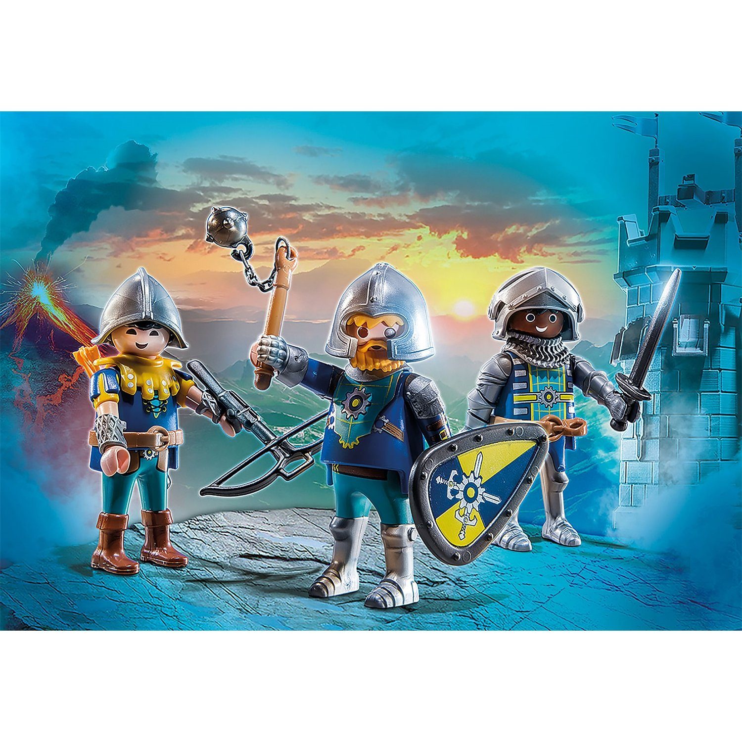 Playmobil® 70671 3er Set Novelmore Ritter Konstruktions-Spielset günstig online kaufen