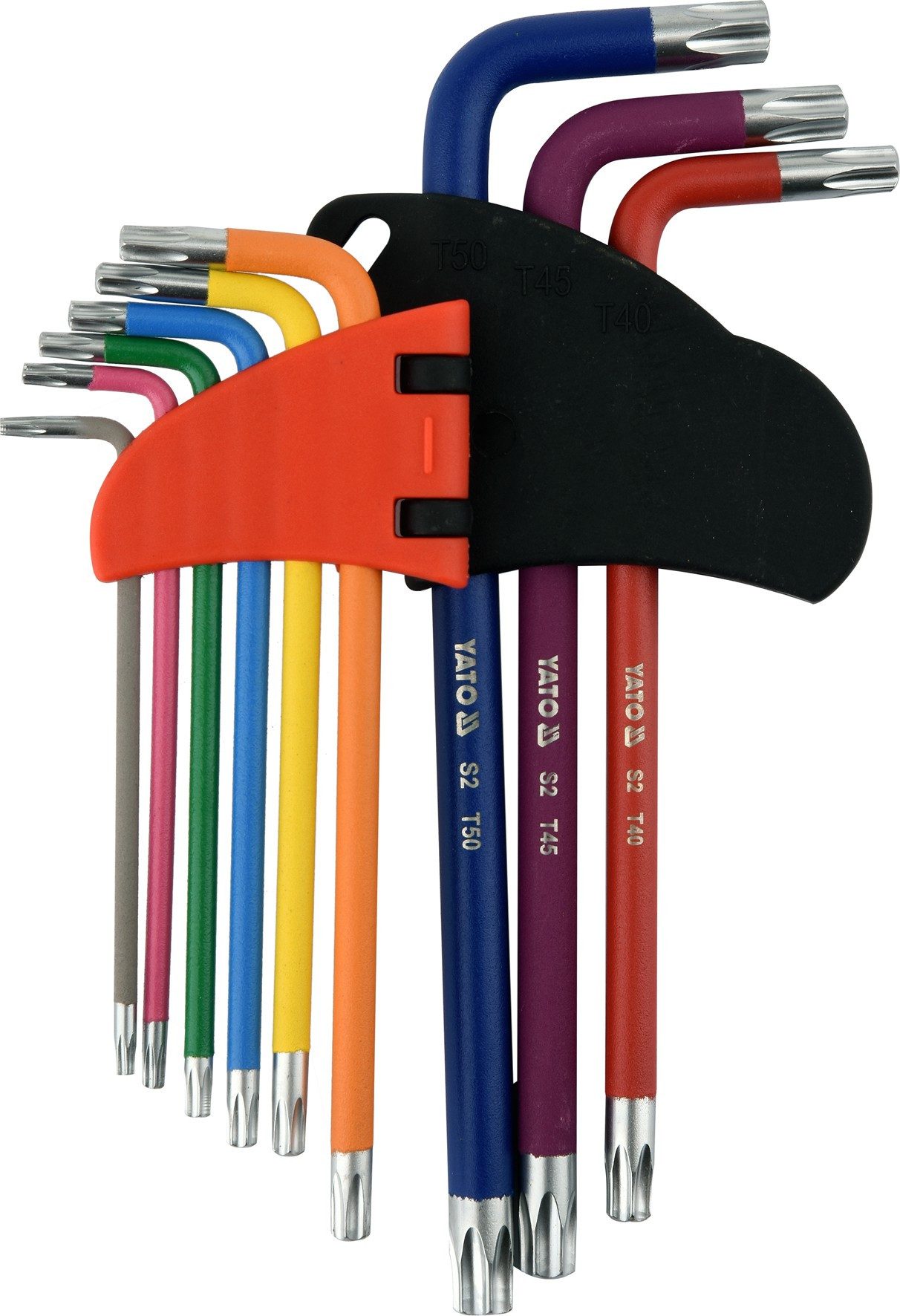 Yato Innensechskantschlüssel TORX Innensechskantschlüssel SET T10 - T50, 9-Teilig (TORX Innensechskantschlüssel SET T10 - T50, 9-Teilig)
