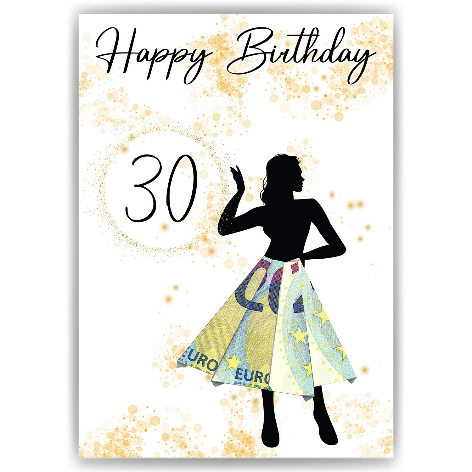 Tigerlino Poster Geburtstag Frauen Freundin Geldgeschenk günstig online kaufen