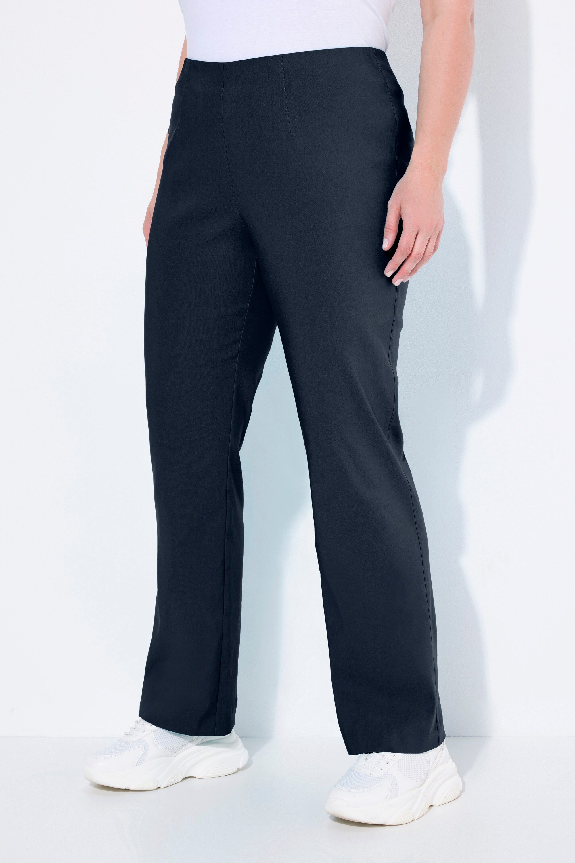Ulla Popken Schlupfhose bis 68 Hose Businesshose Stoffhose Bengalin-Hose günstig online kaufen