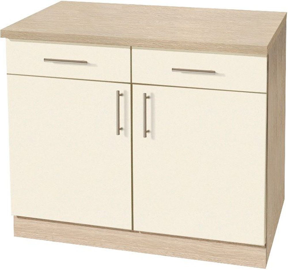 wiho Küchen Unterschrank Kiel 100 cm breit, in Tiefe 50 cm günstig online kaufen