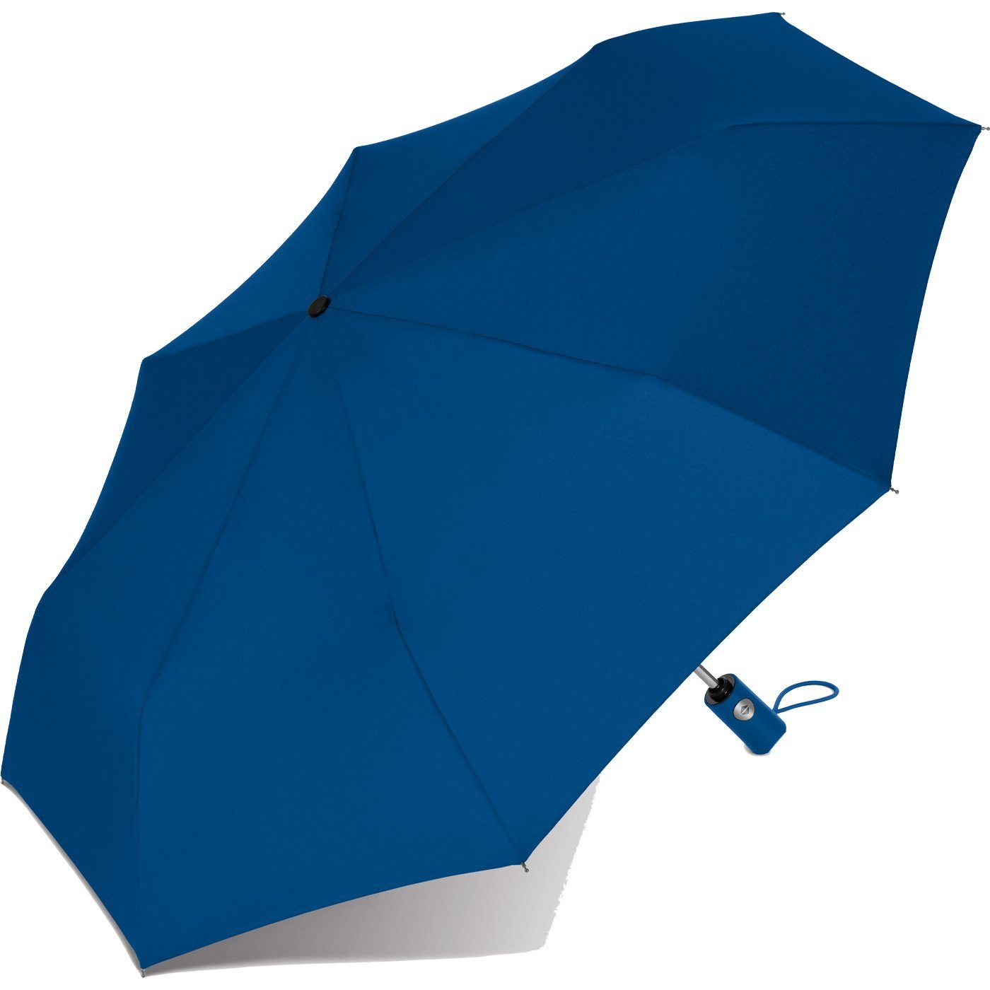 RS-Versand Taschenregenschirm schöner stabiler Regenschirm modischen Auf-Zu-Automatik, Farben in vielen Damen mit und royal-blau für Herren