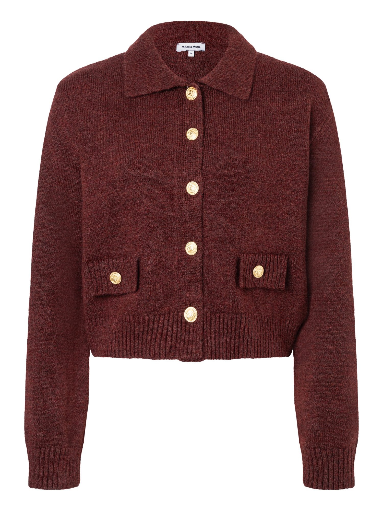 MORE&MORE Strickjacke kurzer, softer Cardigan günstig online kaufen