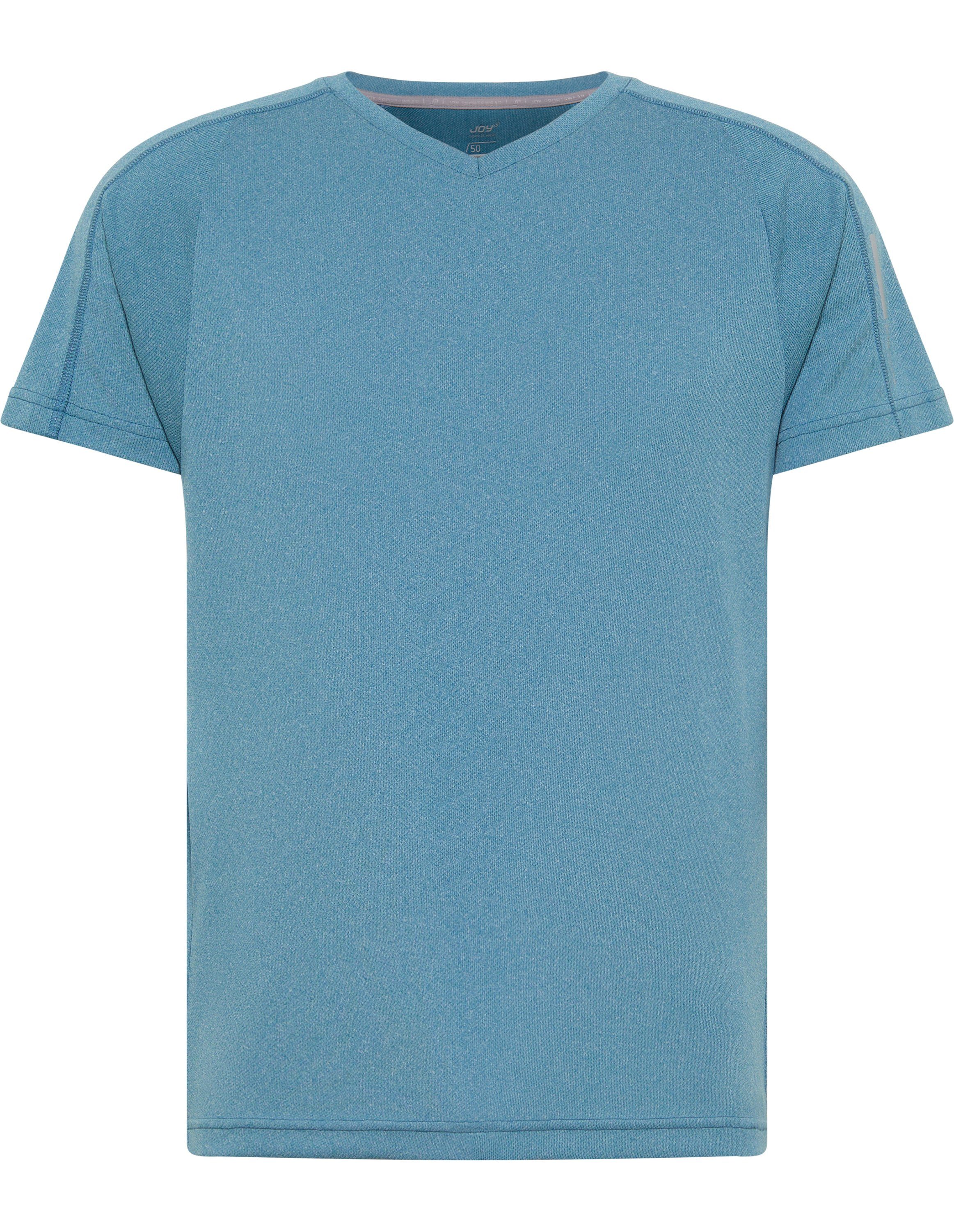 Joy Sportswear T-Shirt T-Shirt QUIRIN metallic blue melange