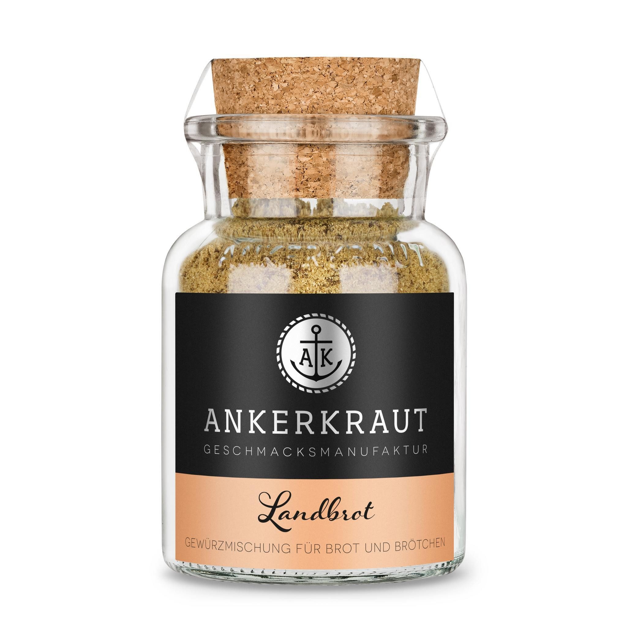 Ankerkraut Gewürz Landbrot, Landbrot, 70g im Korkenglas