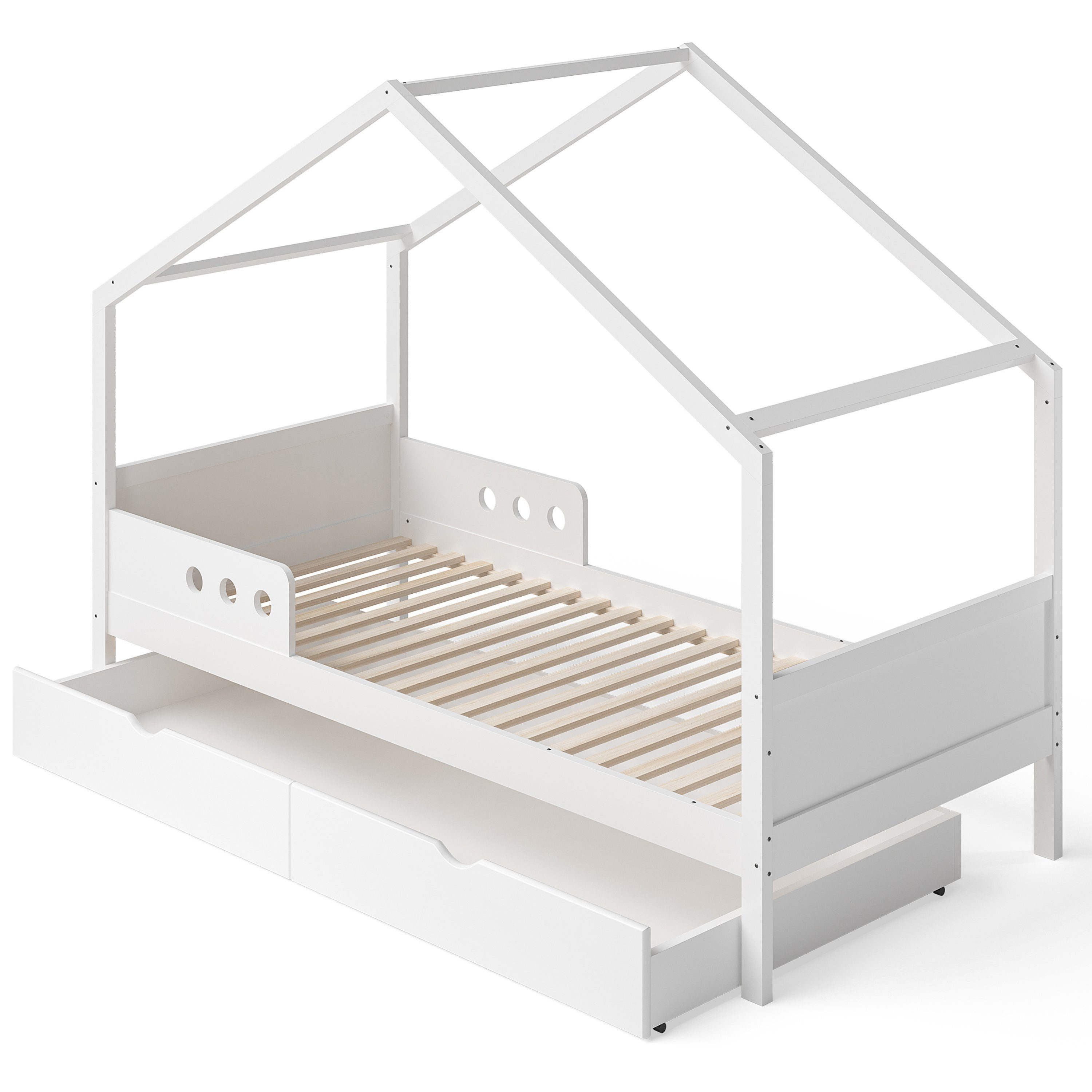 Bellabino Hausbett Bela (Kinderbett 90x200 cm, günstig online kaufen