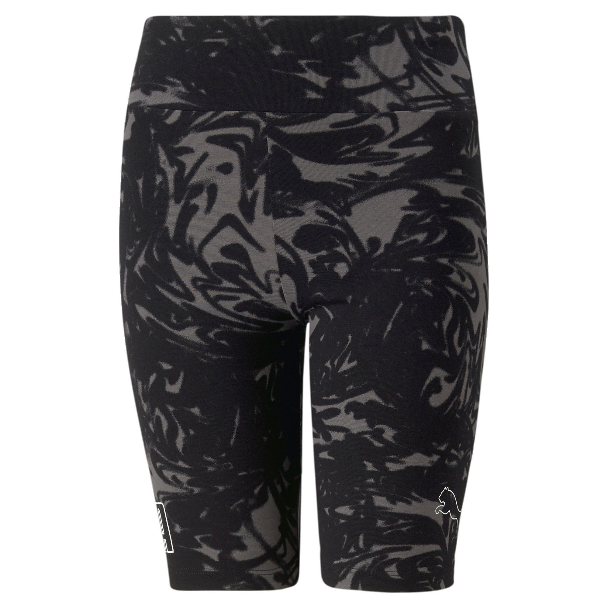 PUMA Leggings Puma Mädchen Leggings Power Summer HW AOP Short 674365