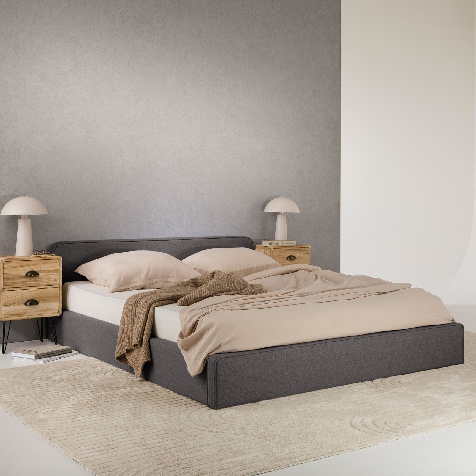 IDIMEX Polsterbett MARINI, Bett 140x200 cm mit Lattenrost Doppelbett mit Ko günstig online kaufen