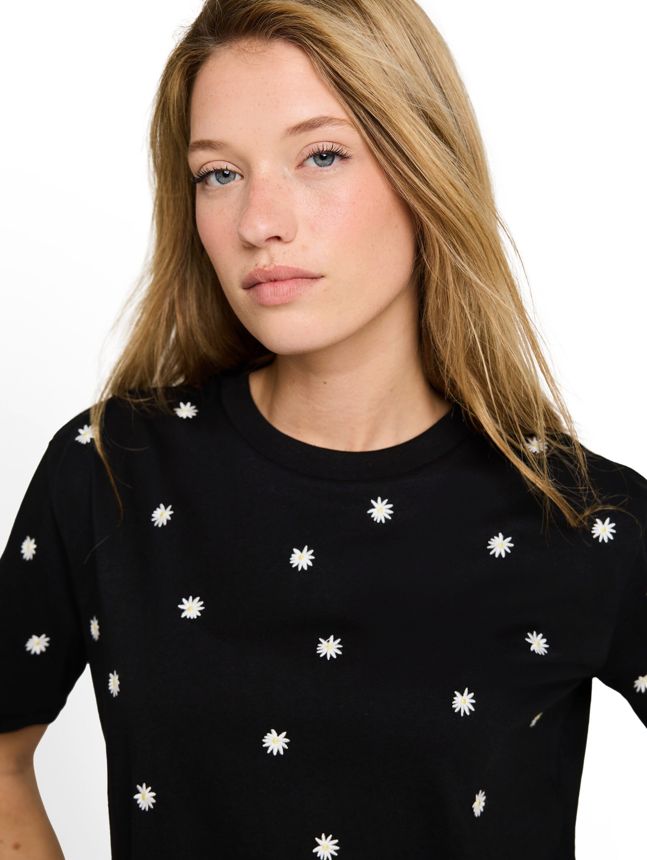 TOM TAILOR Denim T-Shirt mit All-Over Print
