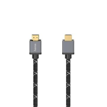 Hama Ultra High Speed HDMI™-Kabel Stecker-Stecker 8K Metall HDMI™-Kabel 2m HDMI-Kabel, (200 cm)