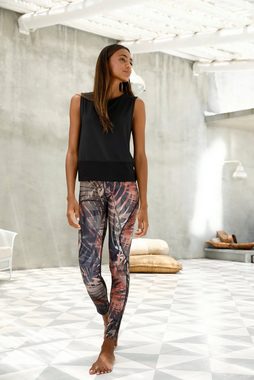LASCANA ACTIVE Leggings Tropical mit abstraktem Palmenprint, Loungewear