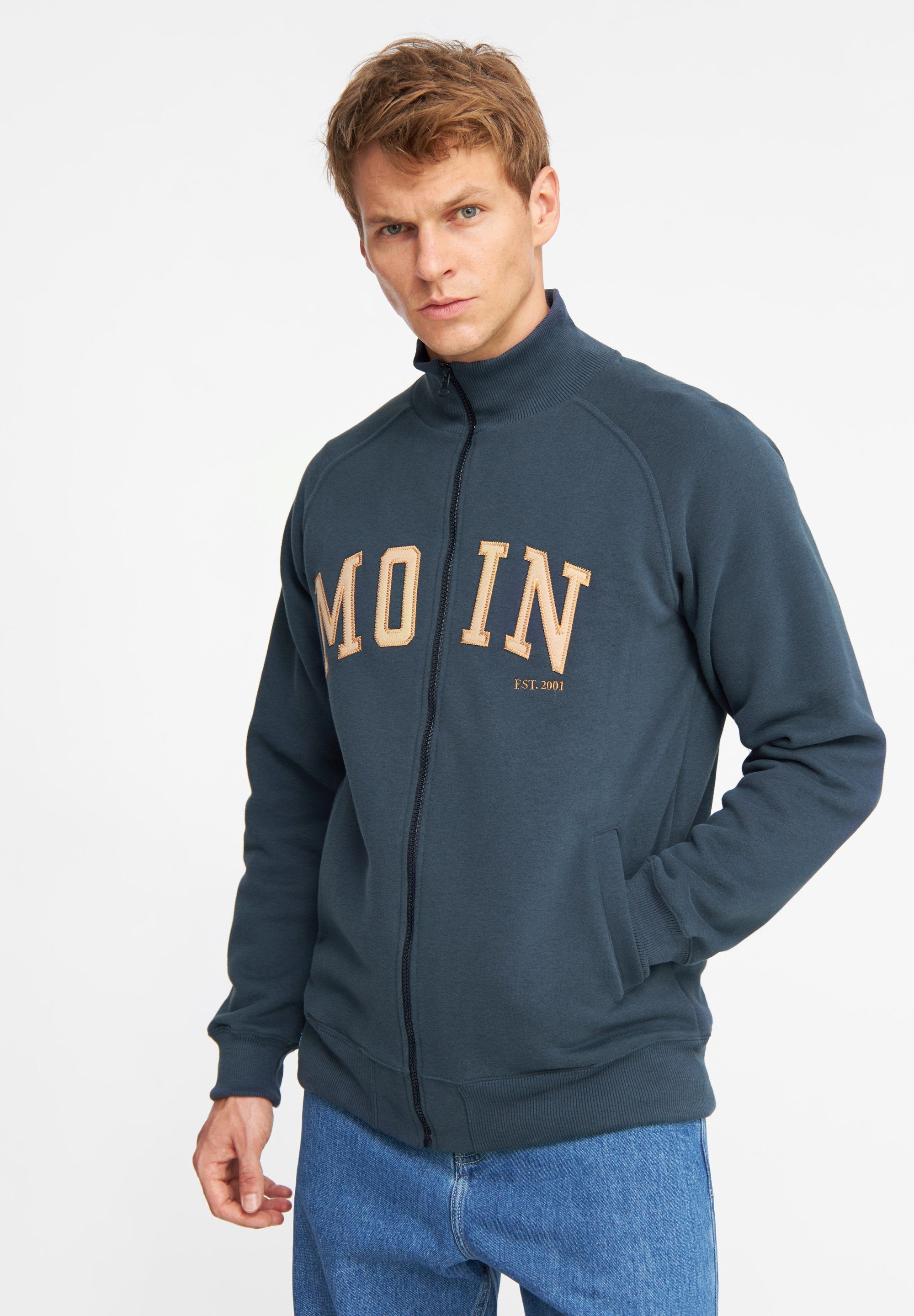 navy MOIN Sweatshirt in Derbe Portugal Made weich, Super
