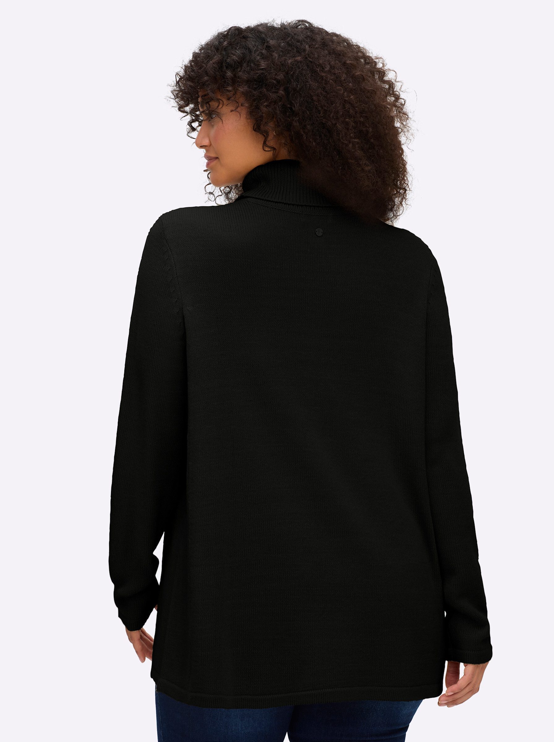 Sheego Strickpullover Rollkragenpullover . günstig online kaufen