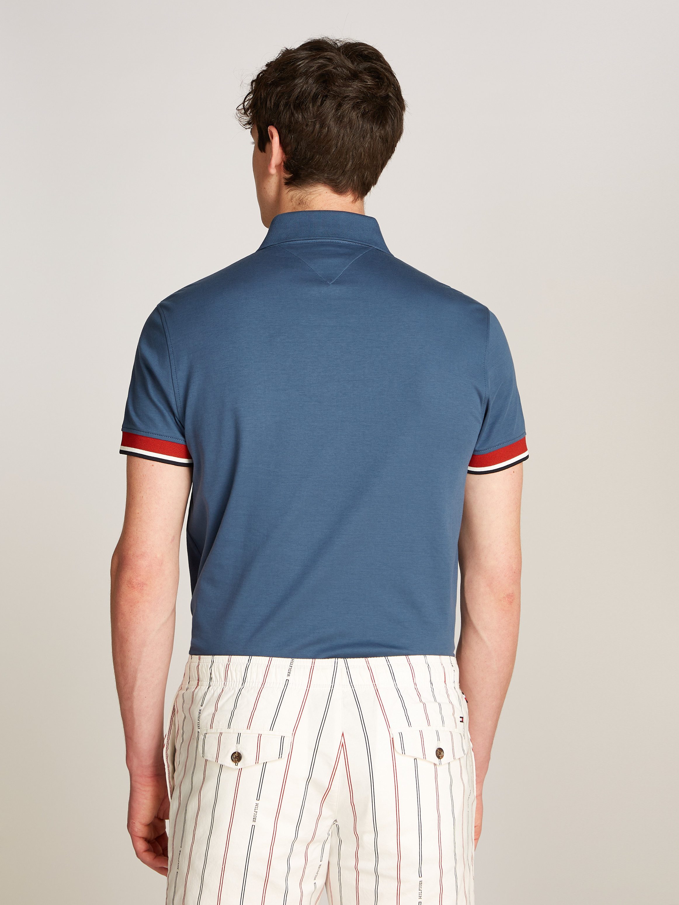 Tommy Hilfiger Poloshirt INTERLOCK SLEEVE DETAIL günstig online kaufen