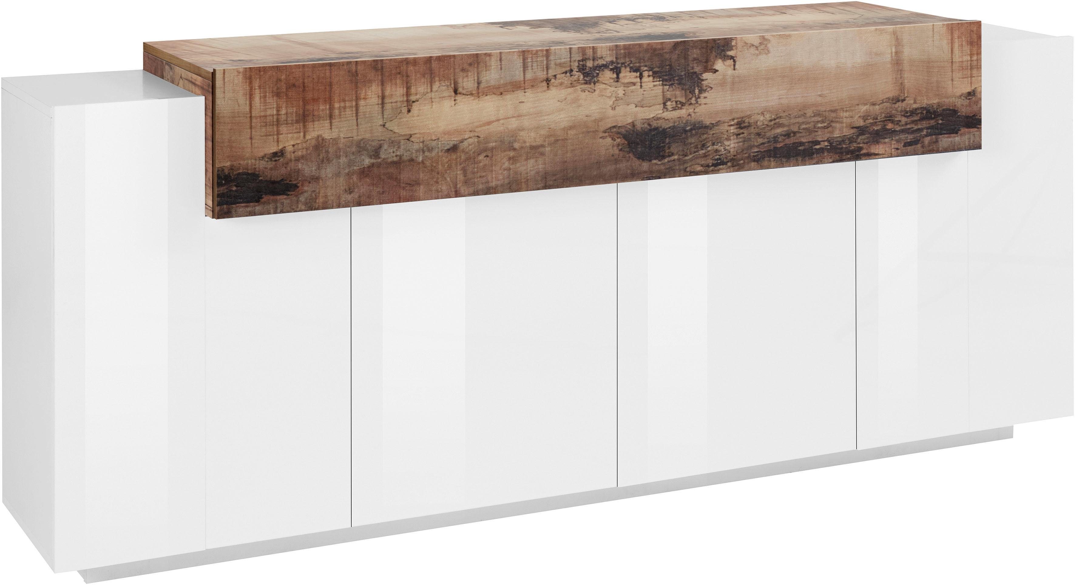 INOSIGN Sideboard Coro, Kommode, Schrank, Kredenz, grifflos mit Einlegeböde günstig online kaufen