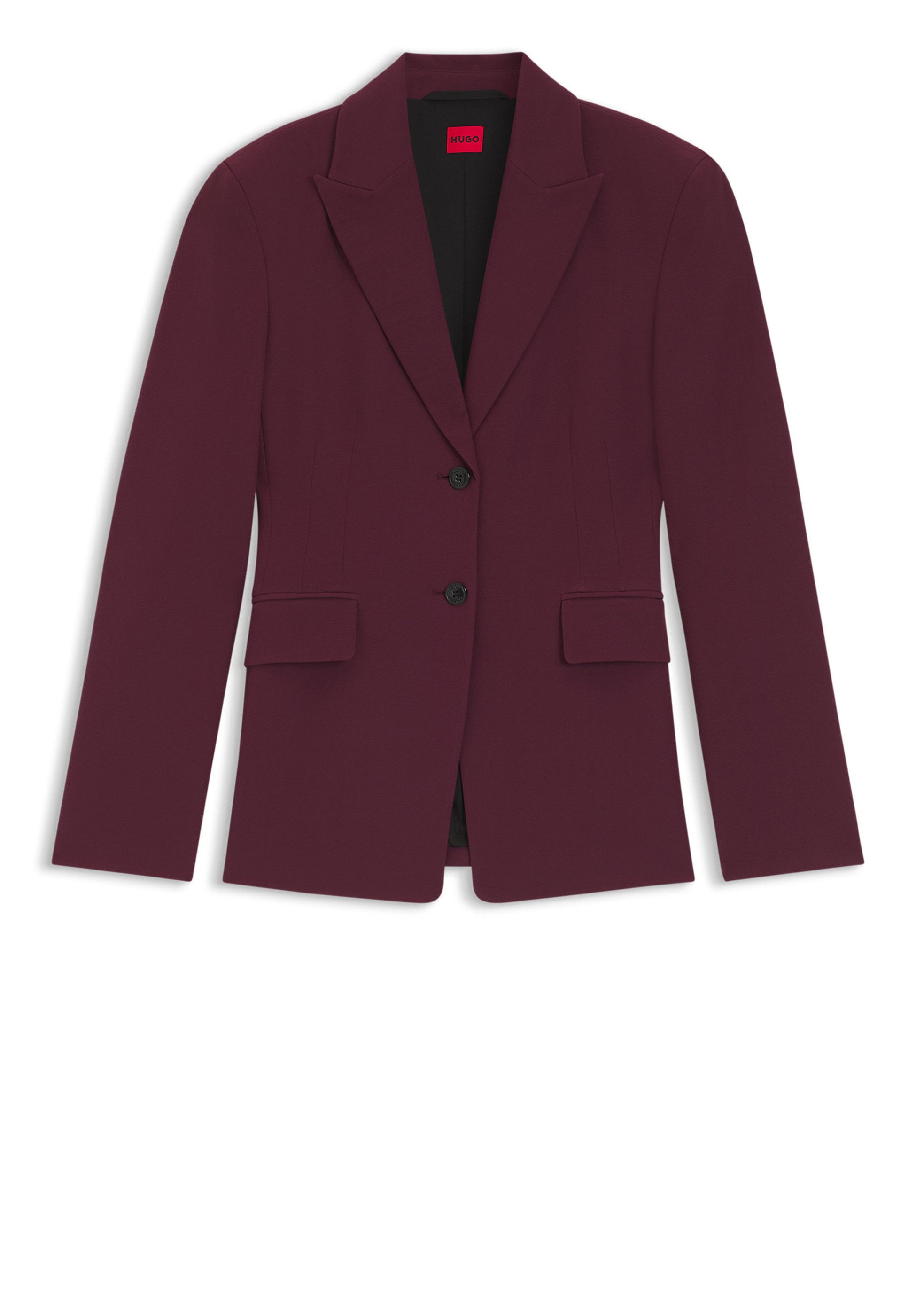 HUGO Jackenblazer Asmalla aus Stretch-Gewebe (1-tlg)