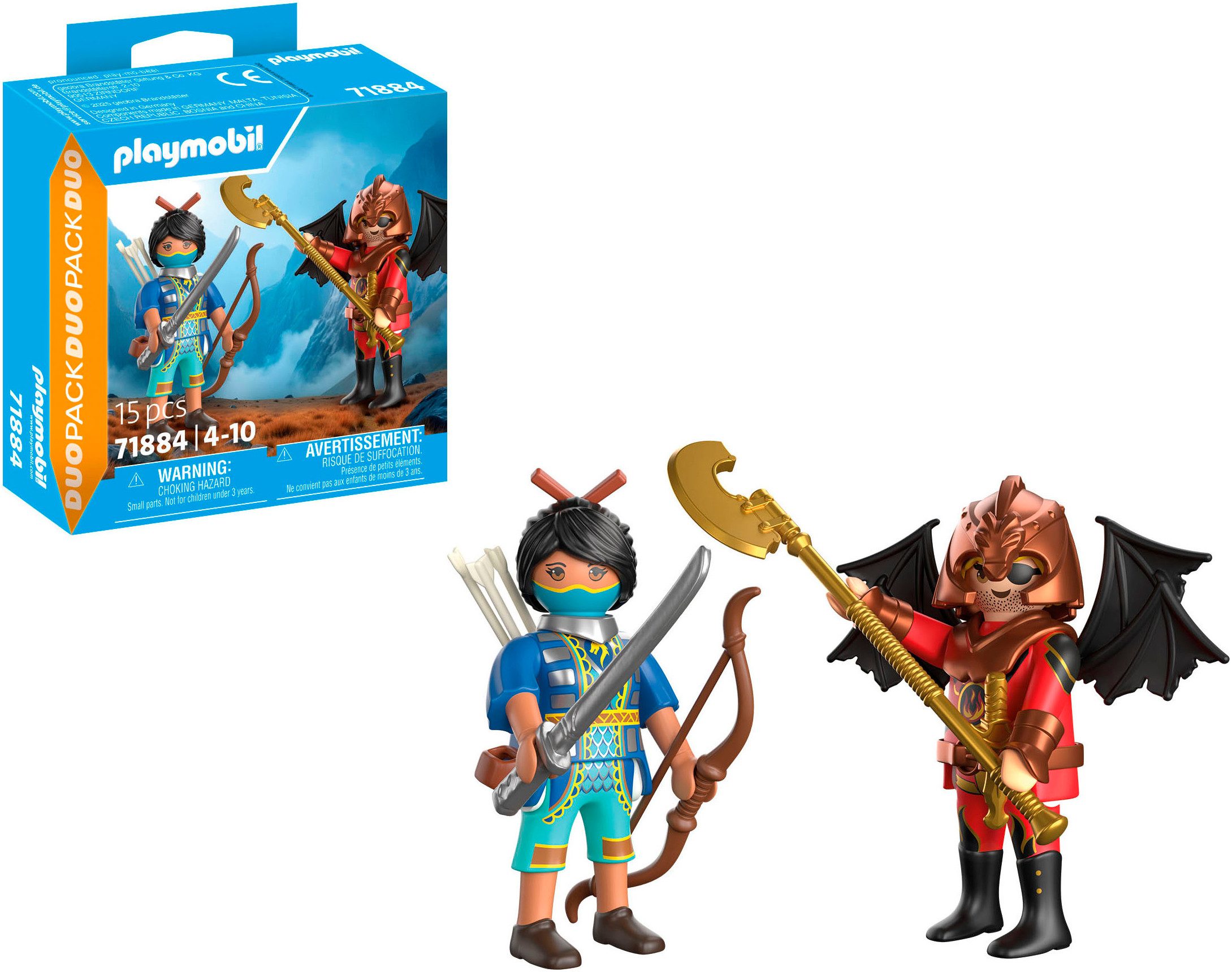 Playmobil® Novelmore vs. Burnham Duell (71884), Duo Pack Konstruktions-Spie günstig online kaufen